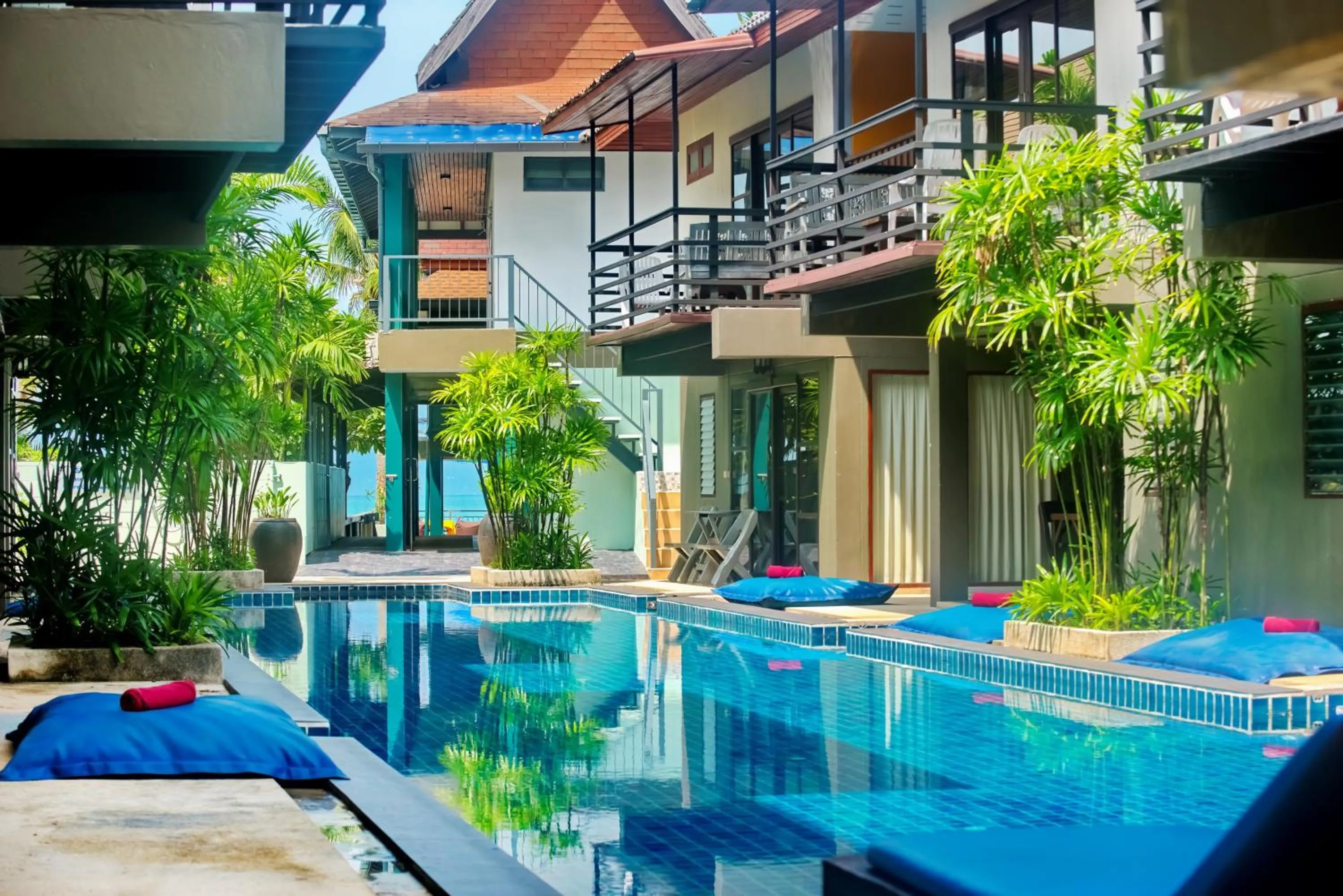 Garden view in The Florist Resort