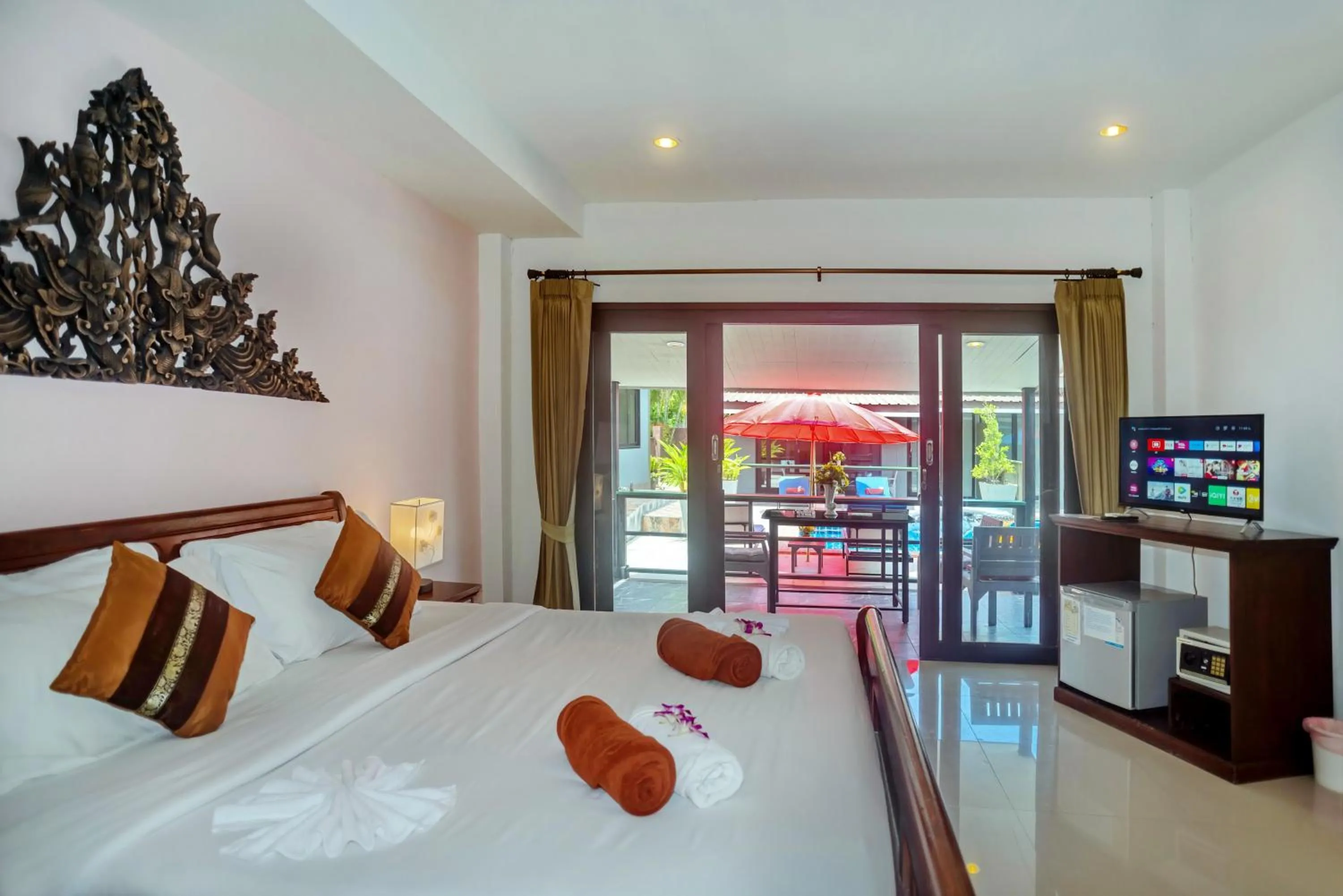 Bed in The Florist Resort