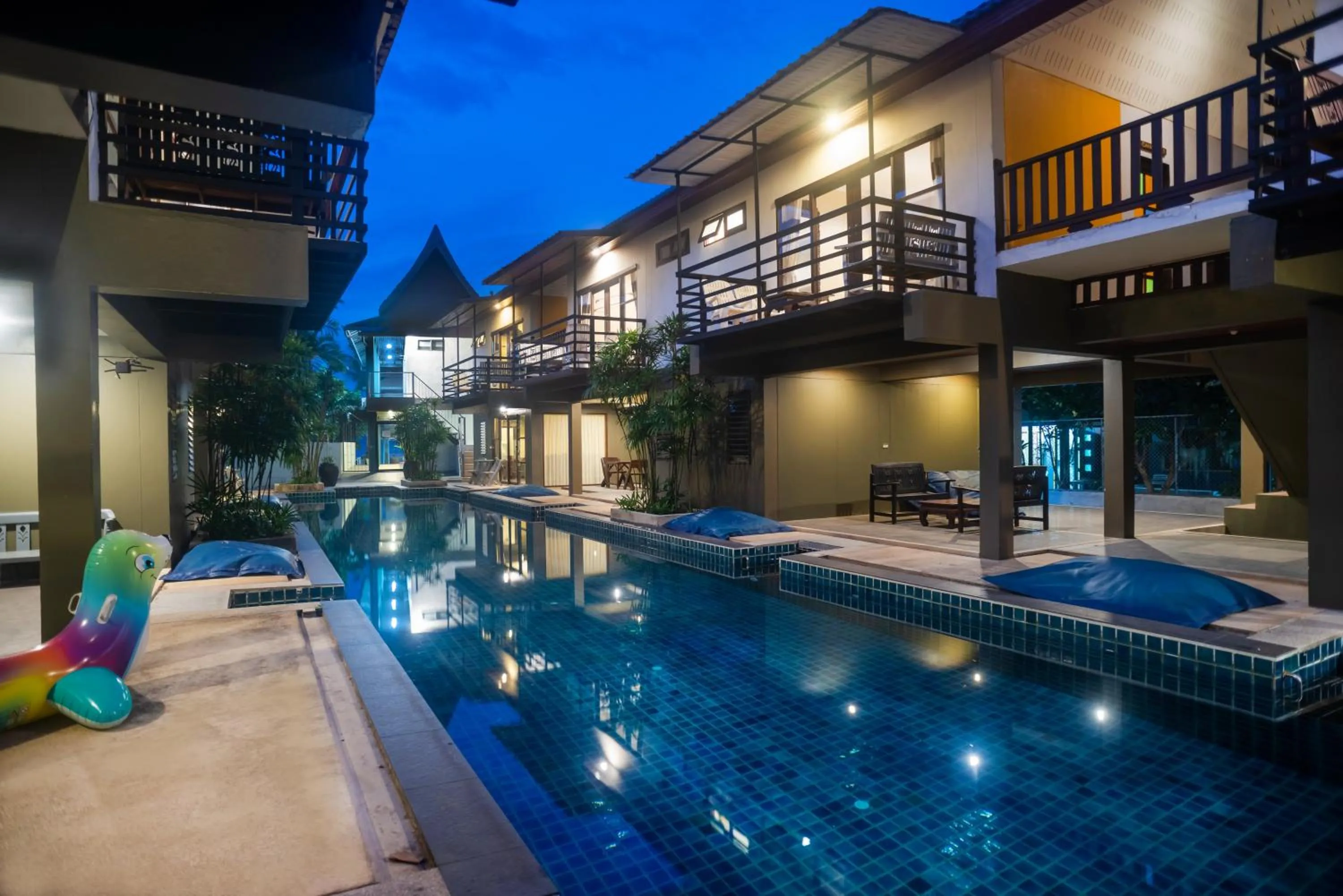 Pool view in The Florist Resort