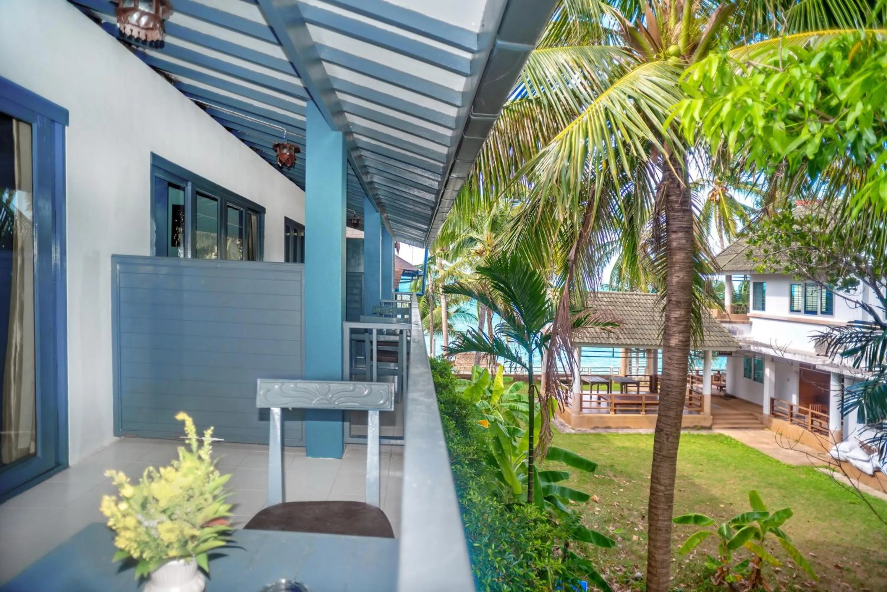 Garden view in The Florist Resort