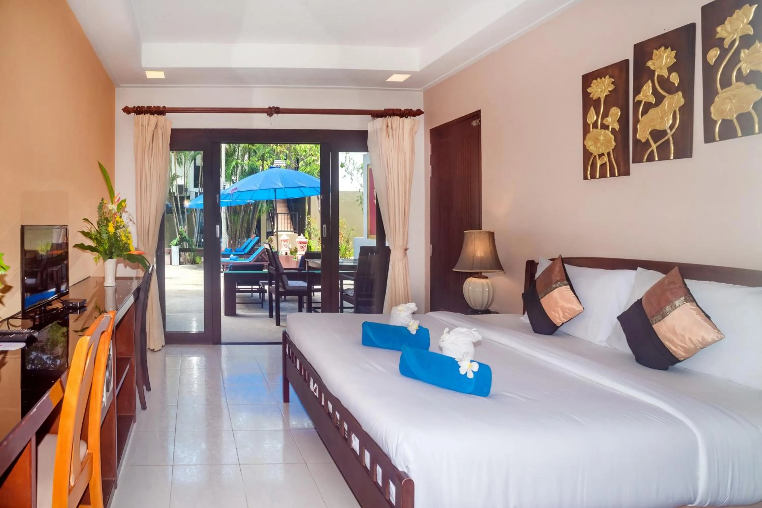 Bed in The Florist Resort