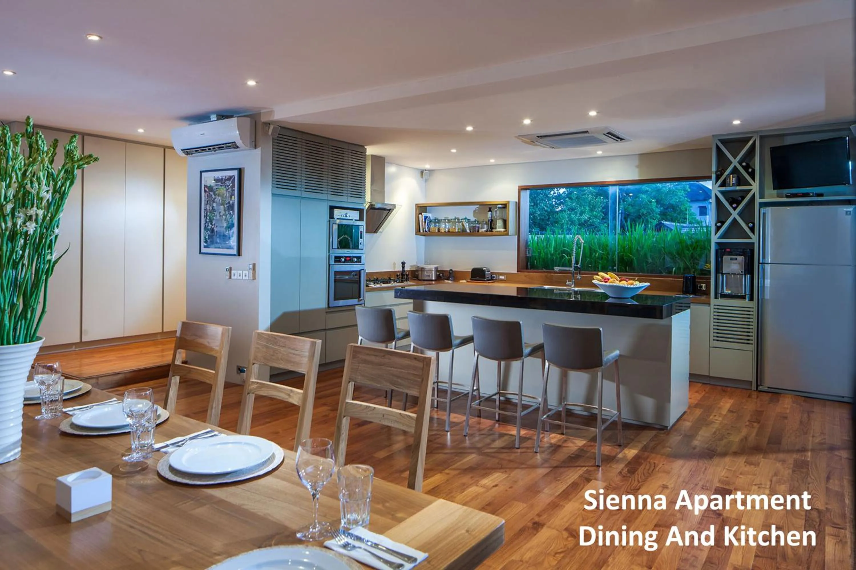 Kitchen or kitchenette in Sienna Villas Seminyak