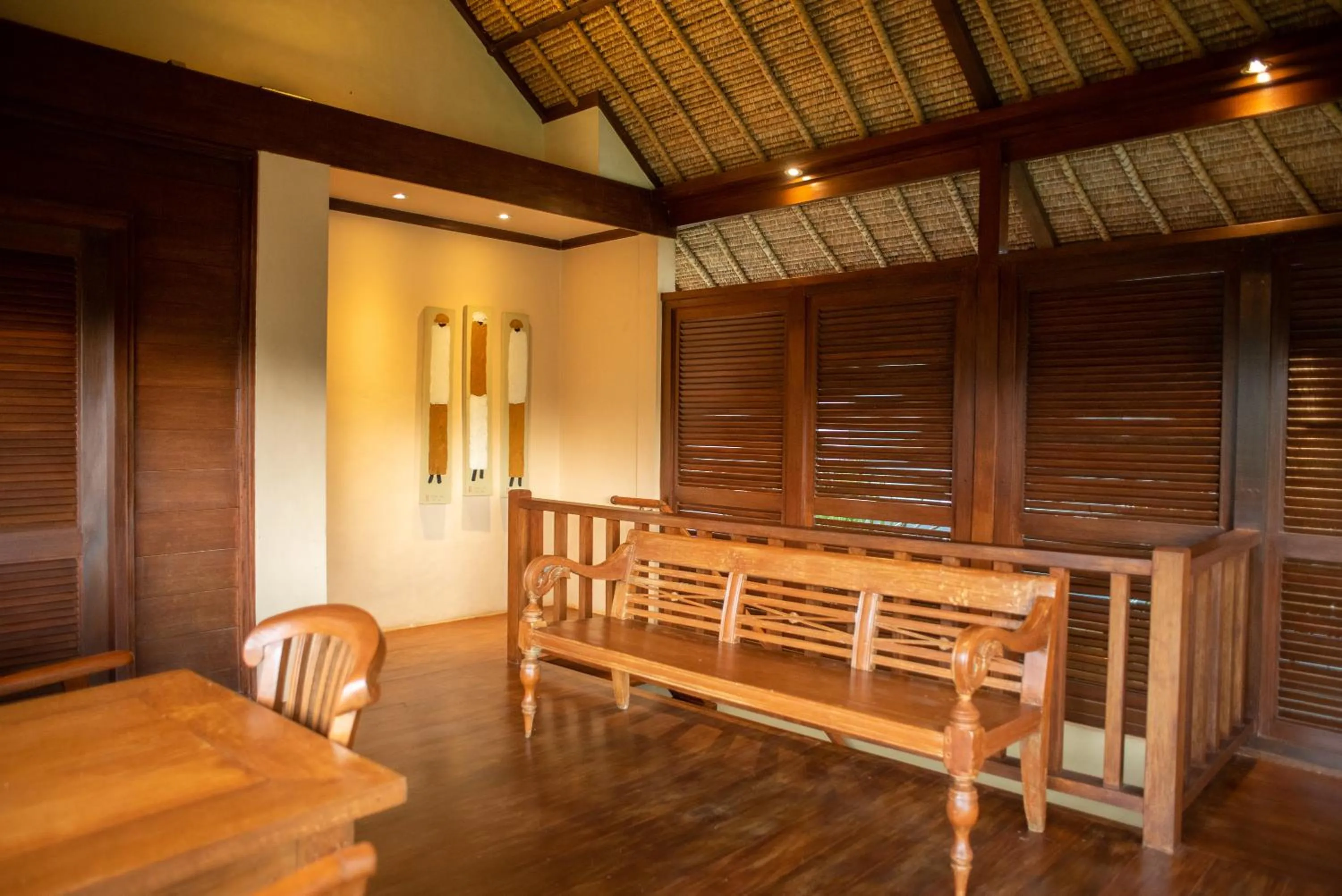Seating area in Sienna Villas Seminyak