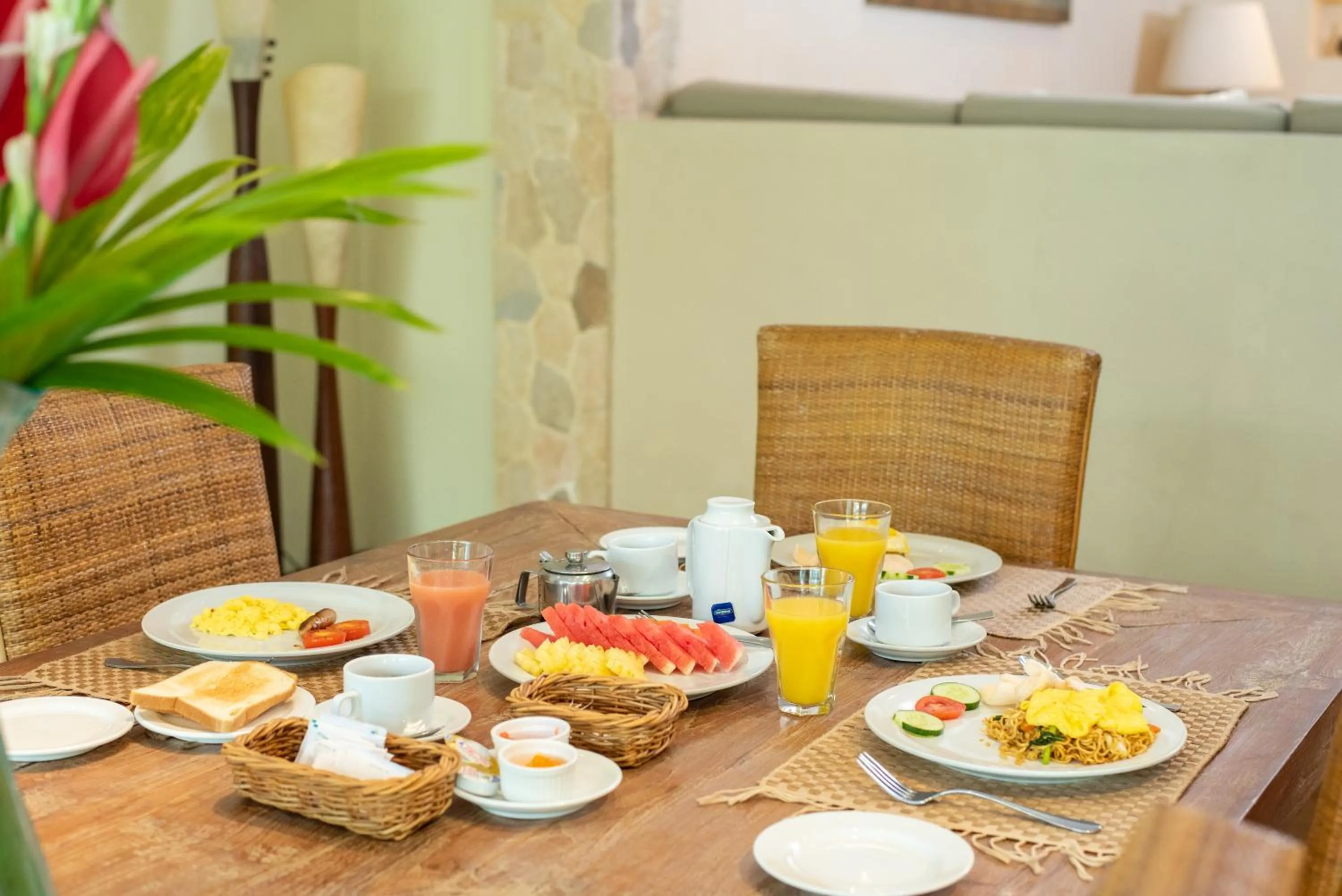 Breakfast in Sienna Villas Seminyak