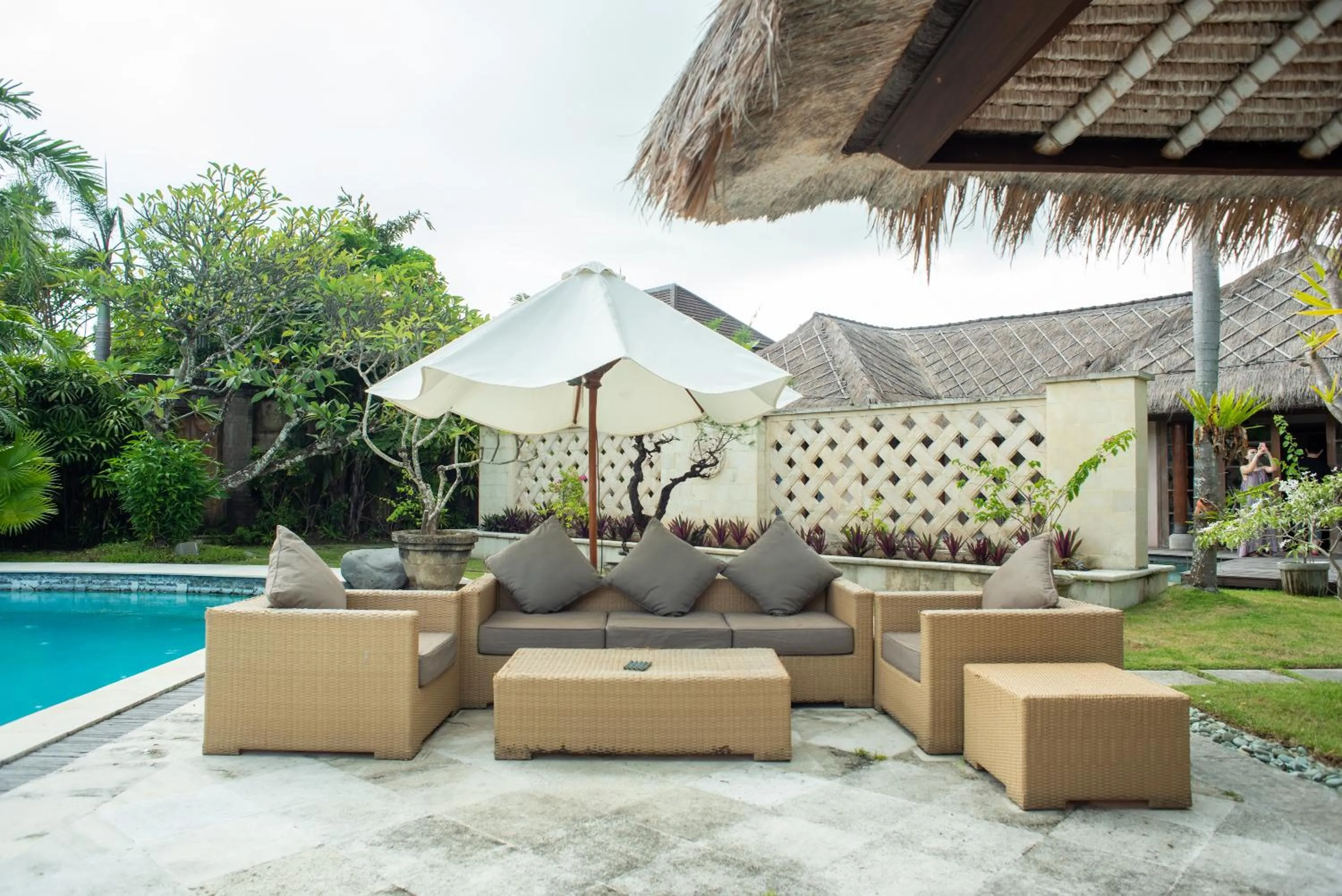 Seating area in Sienna Villas Seminyak