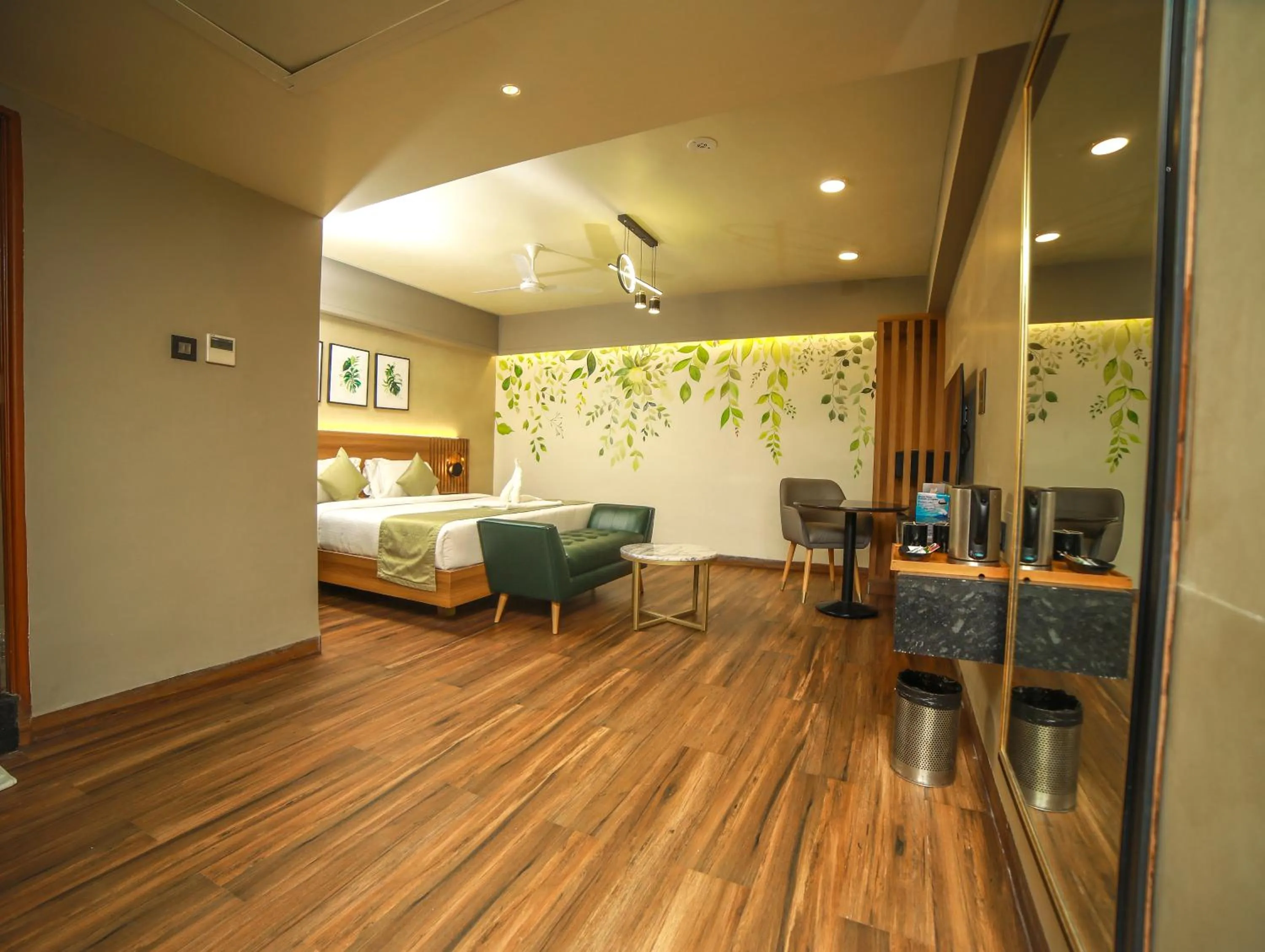 Bed in Grand Palace Hotel & Spa