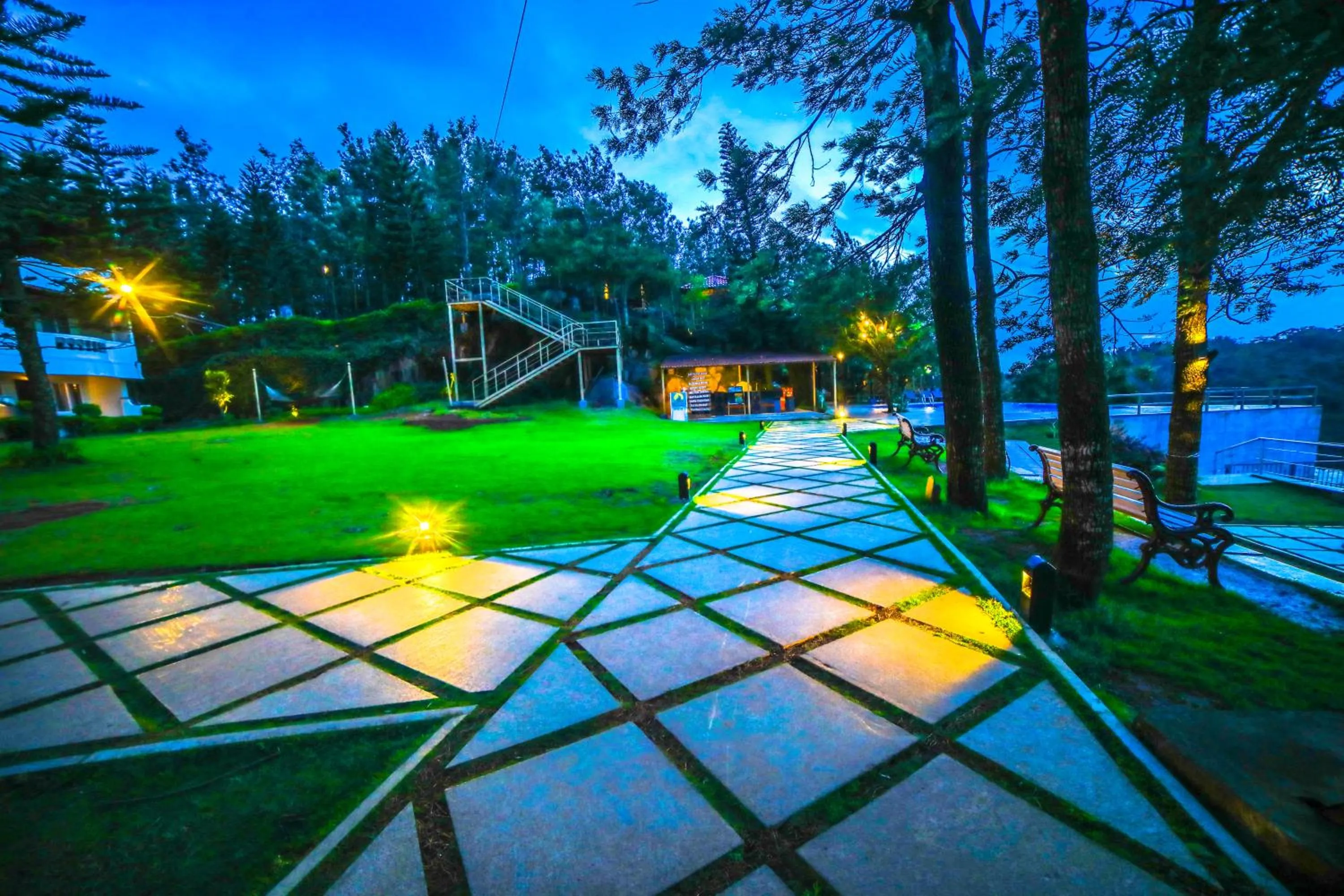 Garden view in Grand Palace Hotel & Spa