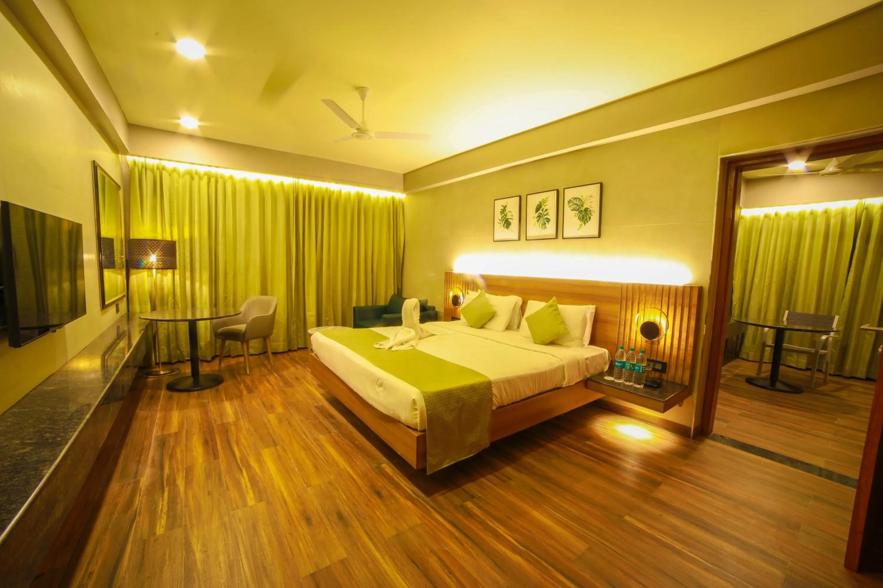 Bed in Grand Palace Hotel & Spa