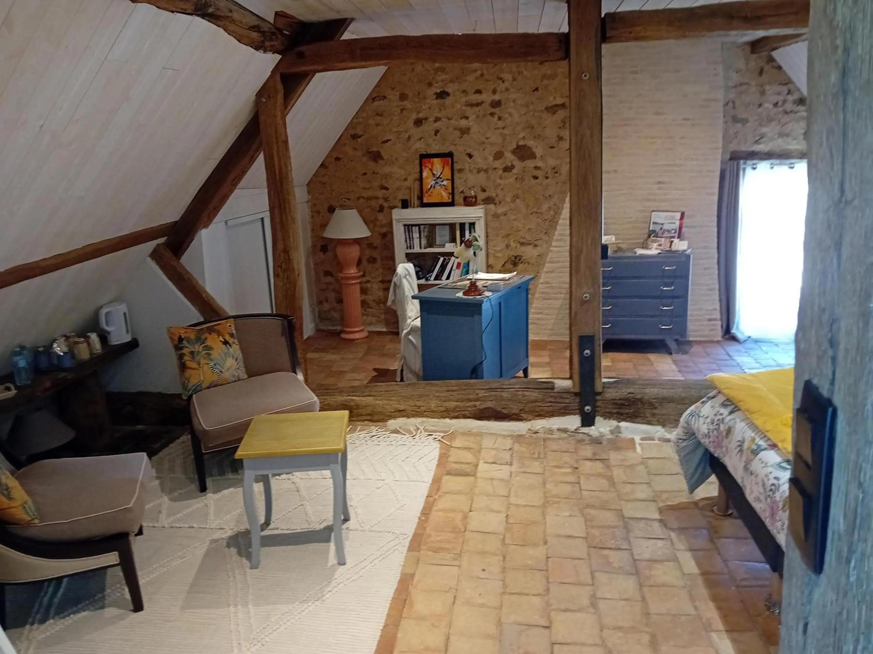 Seating area in La Treille