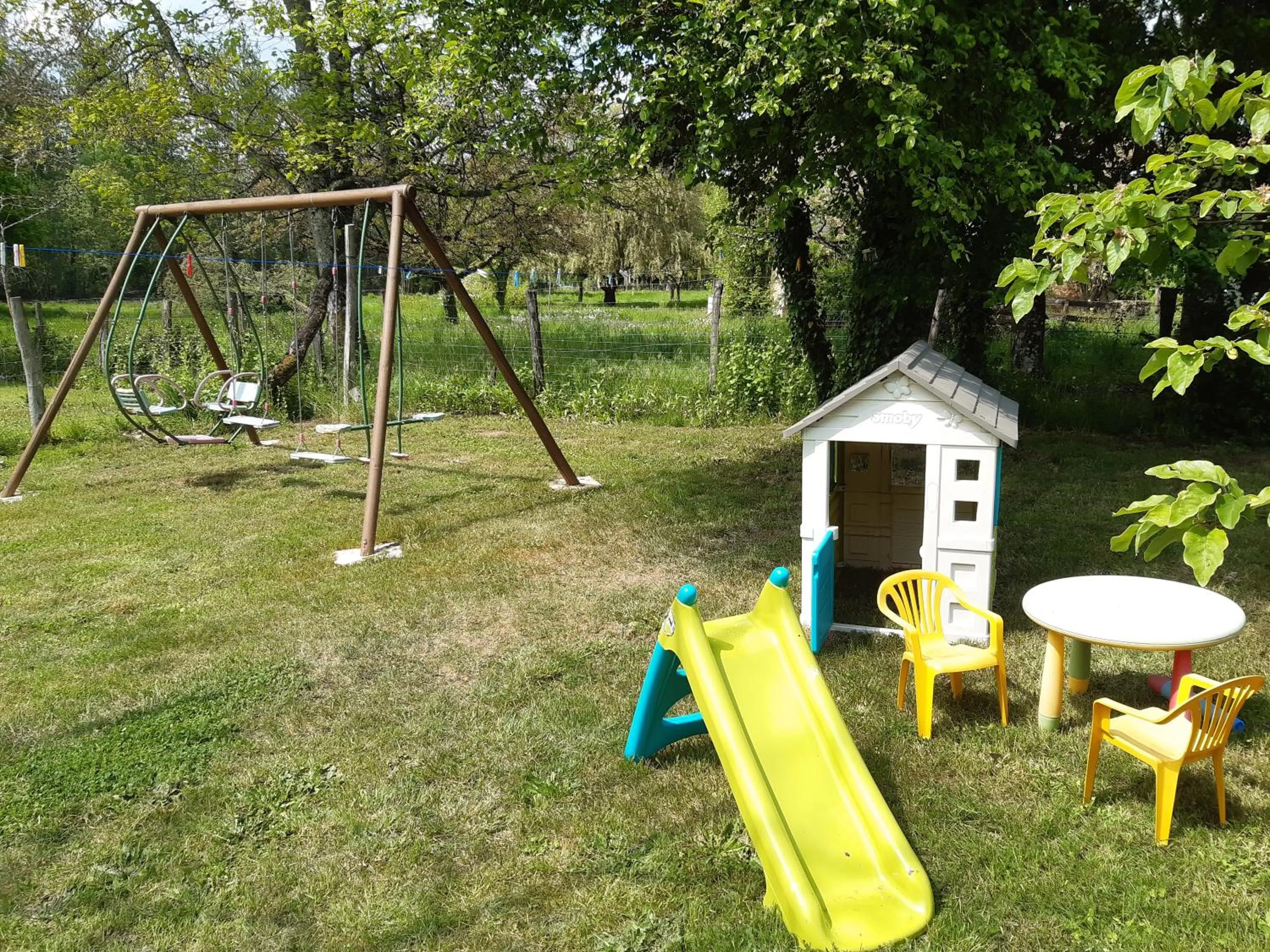 Children play ground in La Treille