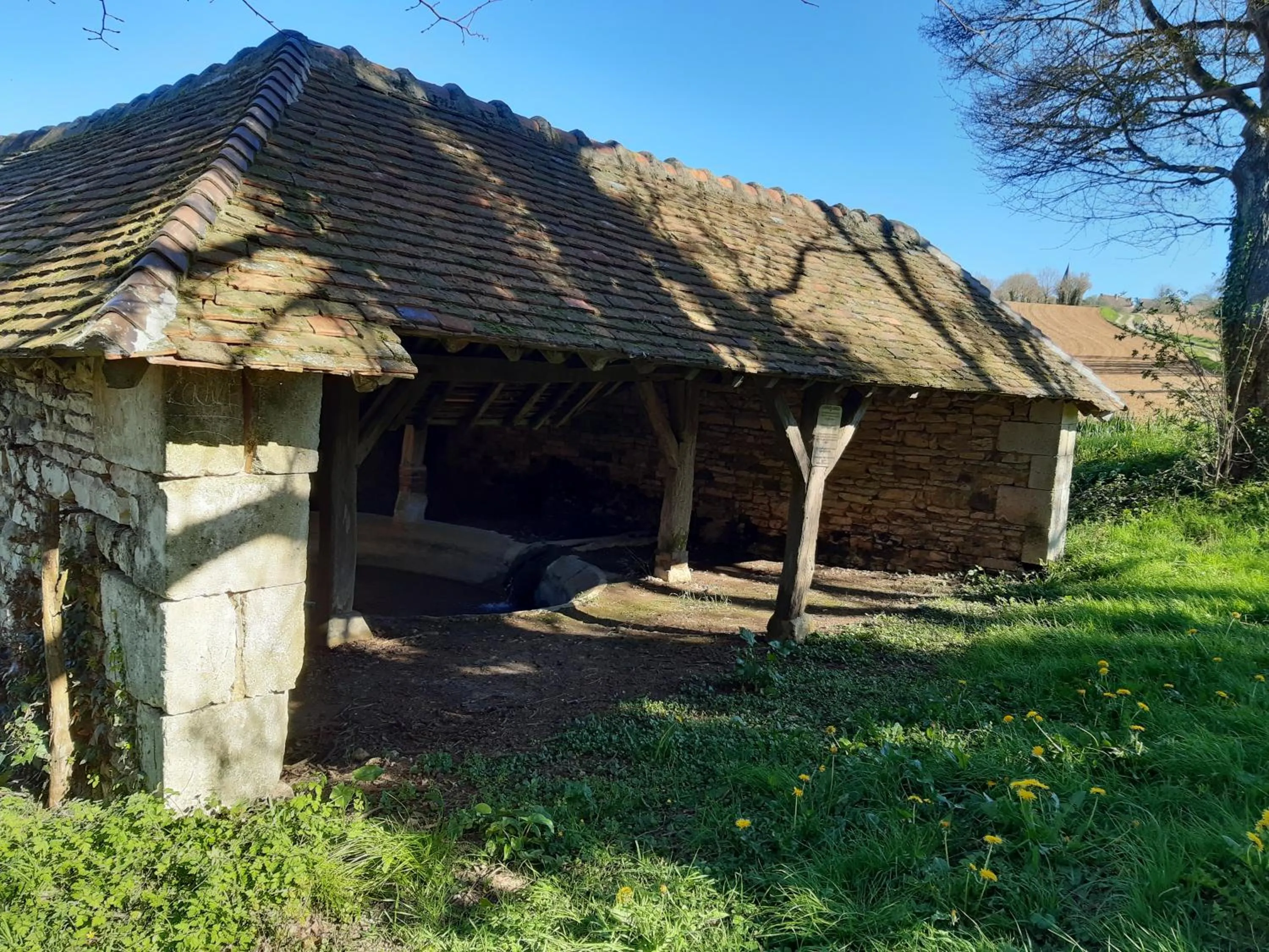 Off site in La Treille