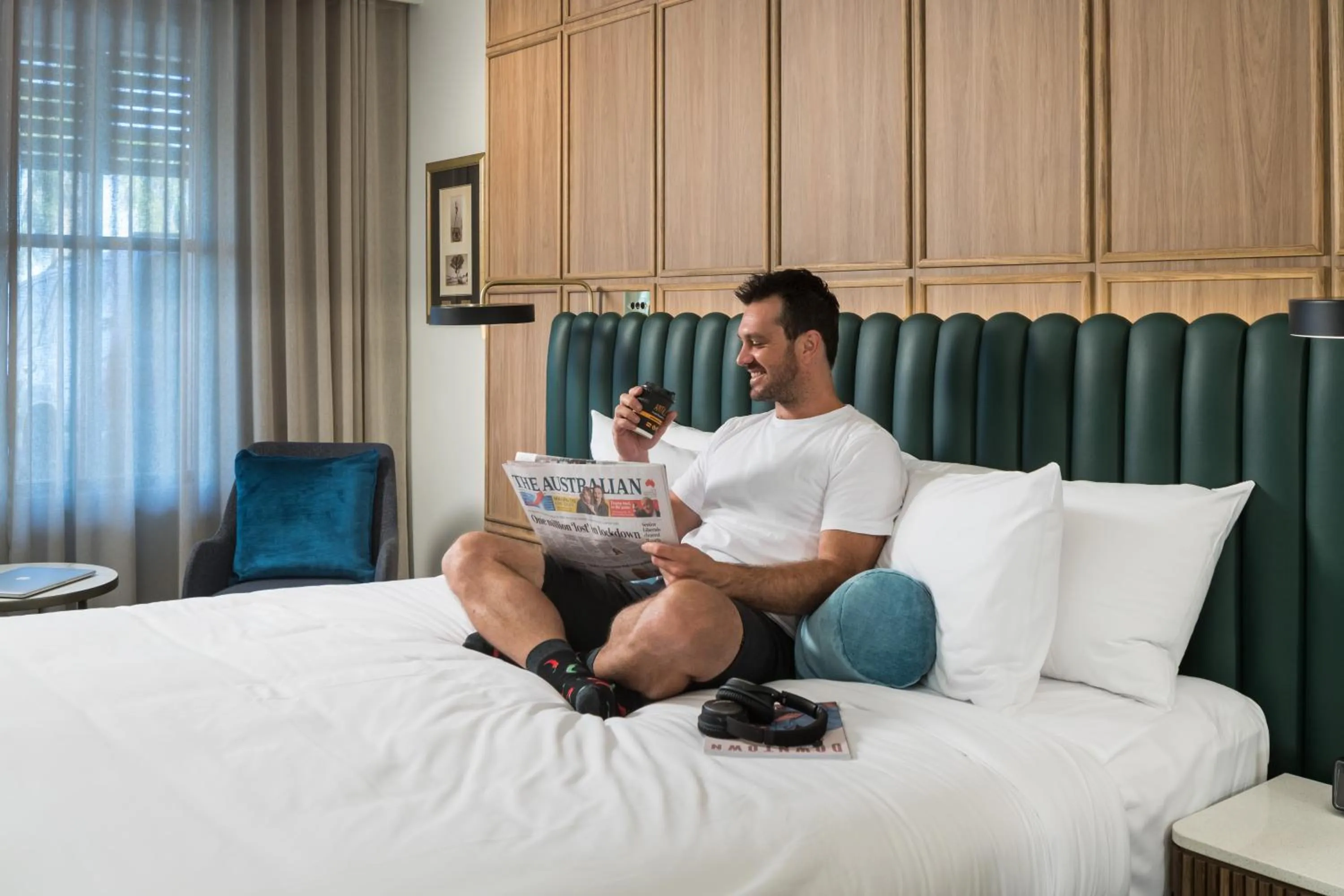 Bed in Powerhouse Hotel Tamworth by Rydges