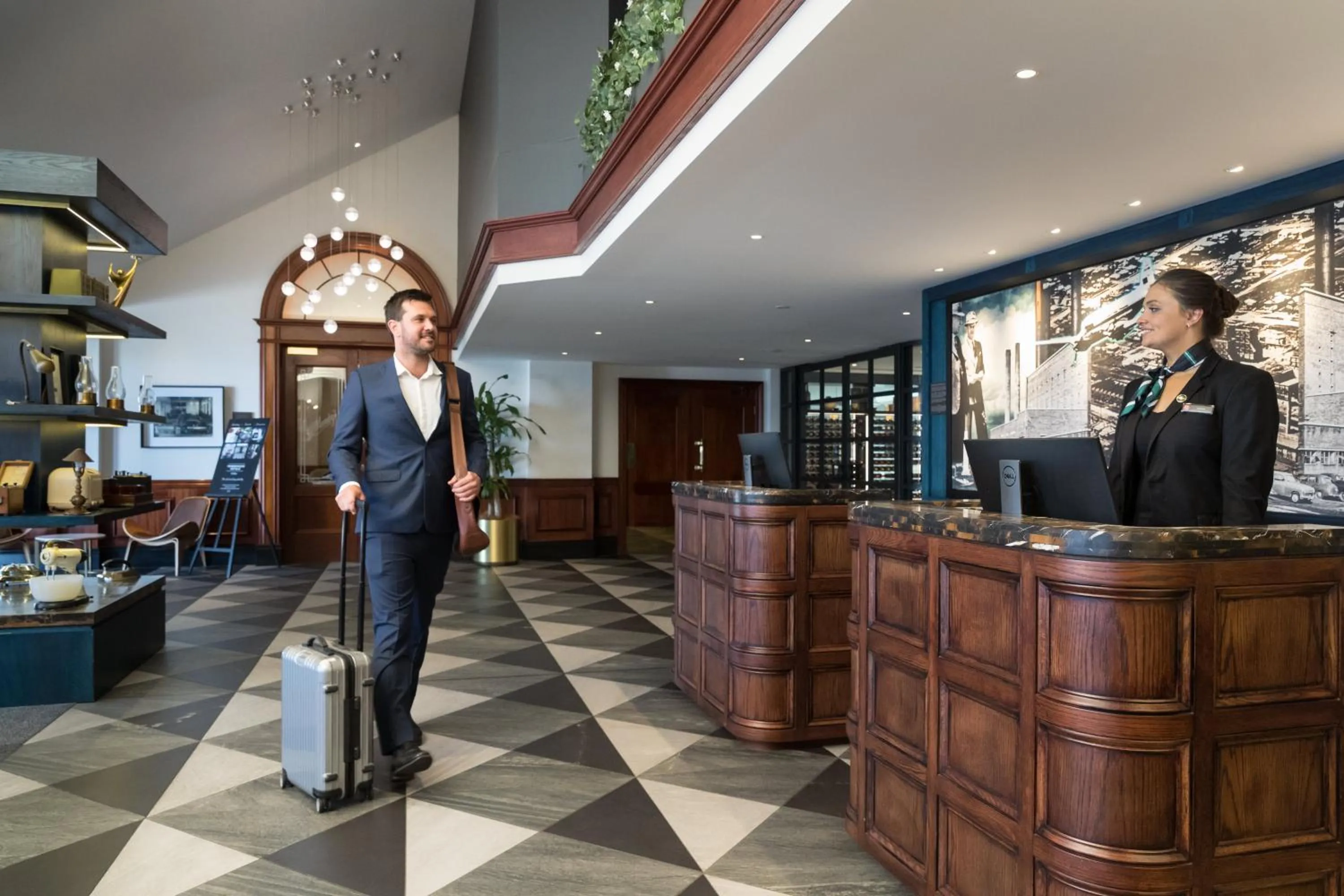 Lobby or reception in Powerhouse Hotel Tamworth by Rydges