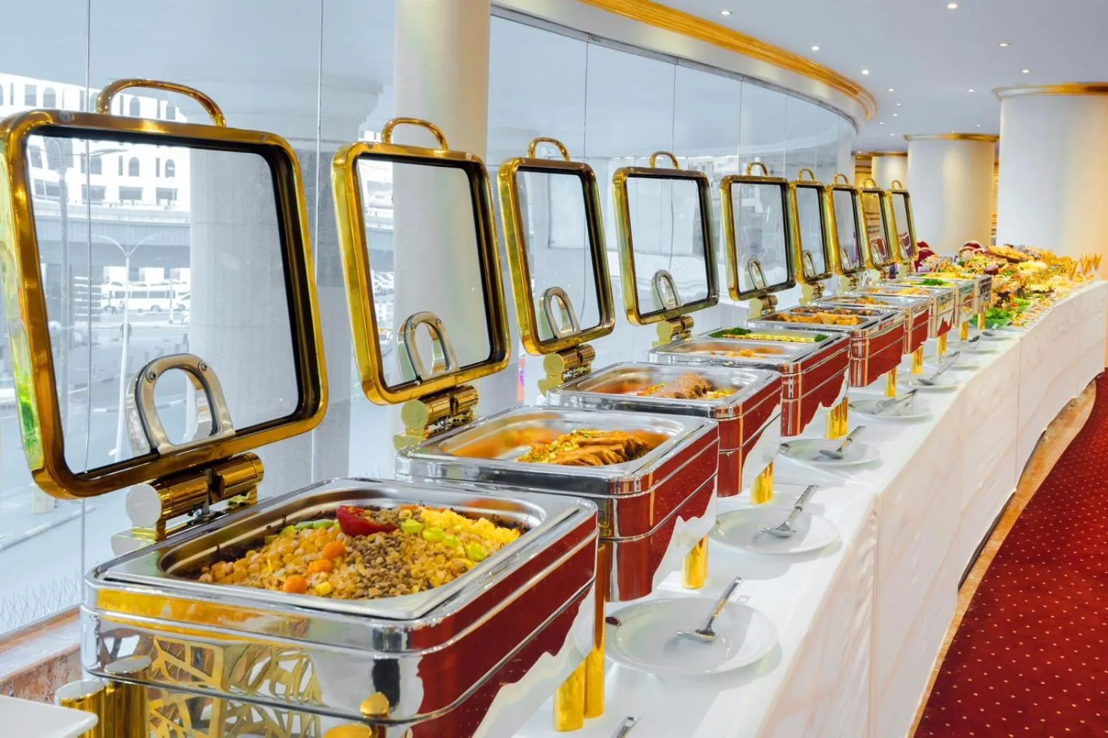 Food and drinks in Palestine Hotel Makkah