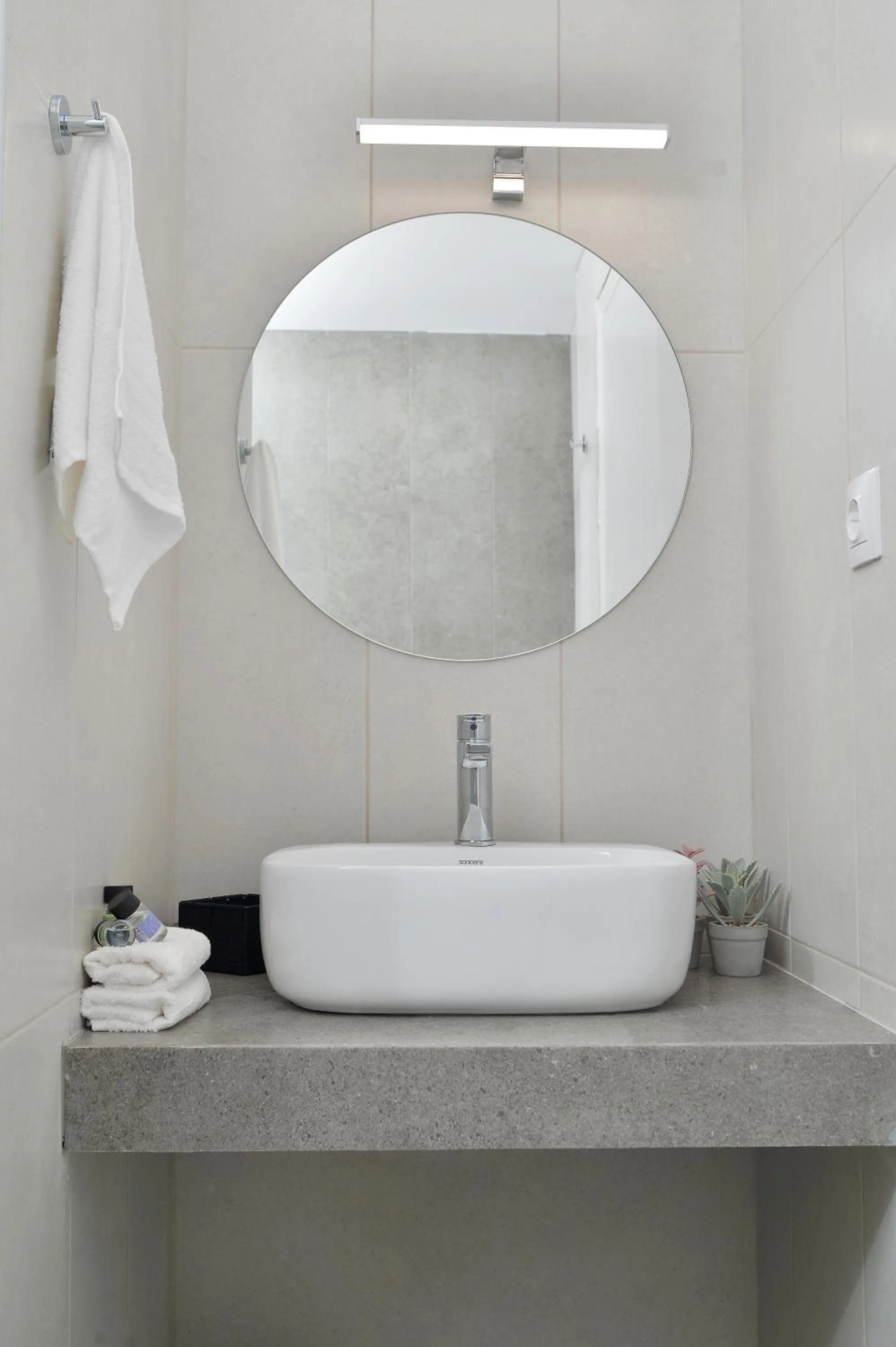 Bathroom in Hotel Kalloni