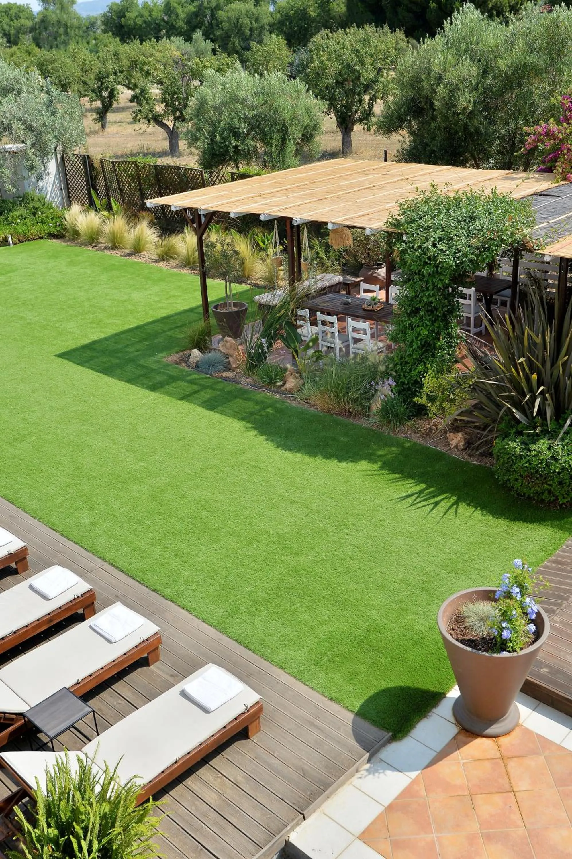 Garden in Hotel Kalloni