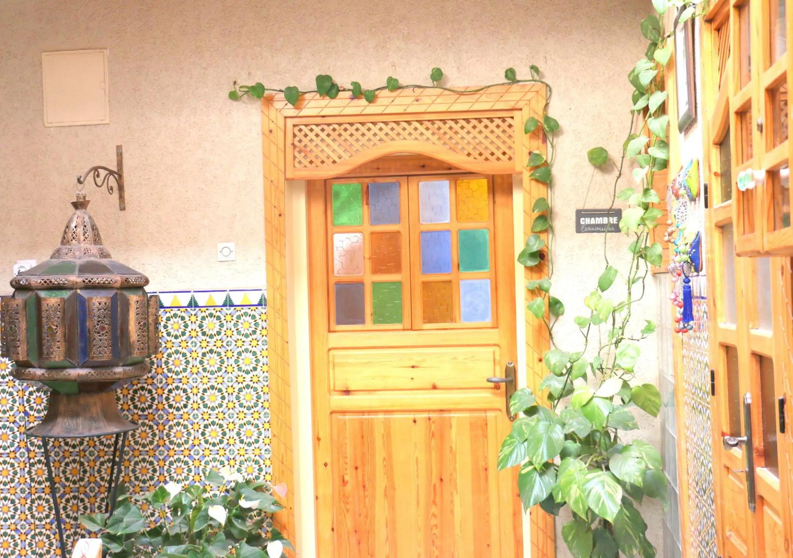 Decorative detail in Riad Les Chtis D'Agadir