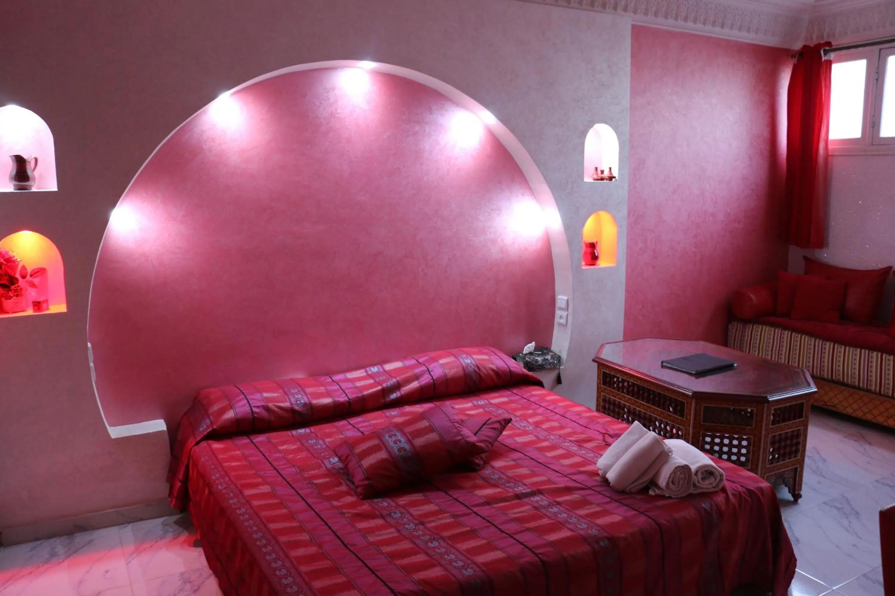 Photo of the whole room, Bed in Riad Les Chtis D'Agadir