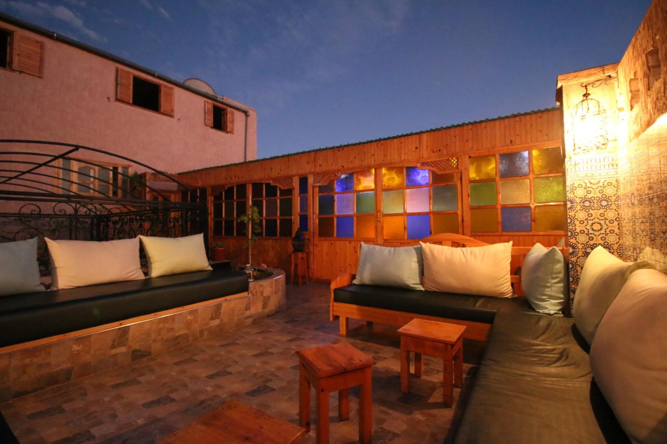 Balcony/Terrace in Riad Les Chtis D'Agadir