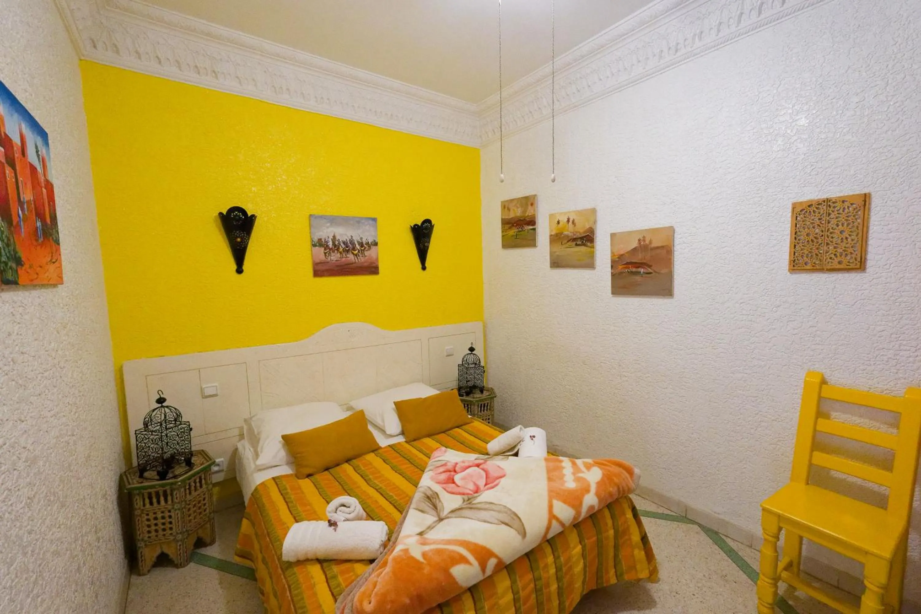 Photo of the whole room, Bed in Riad Les Chtis D'Agadir