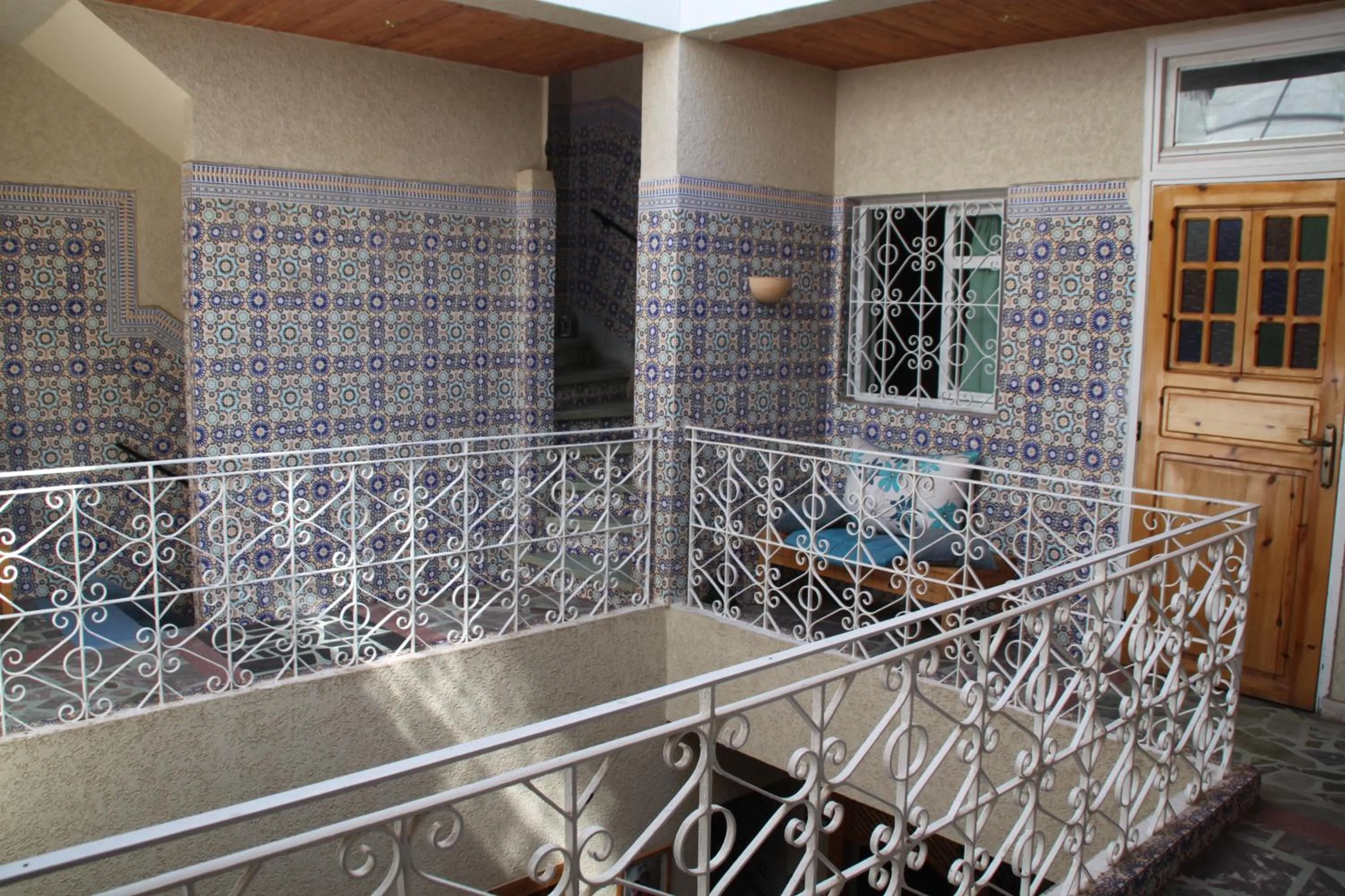 Decorative detail in Riad Les Chtis D'Agadir