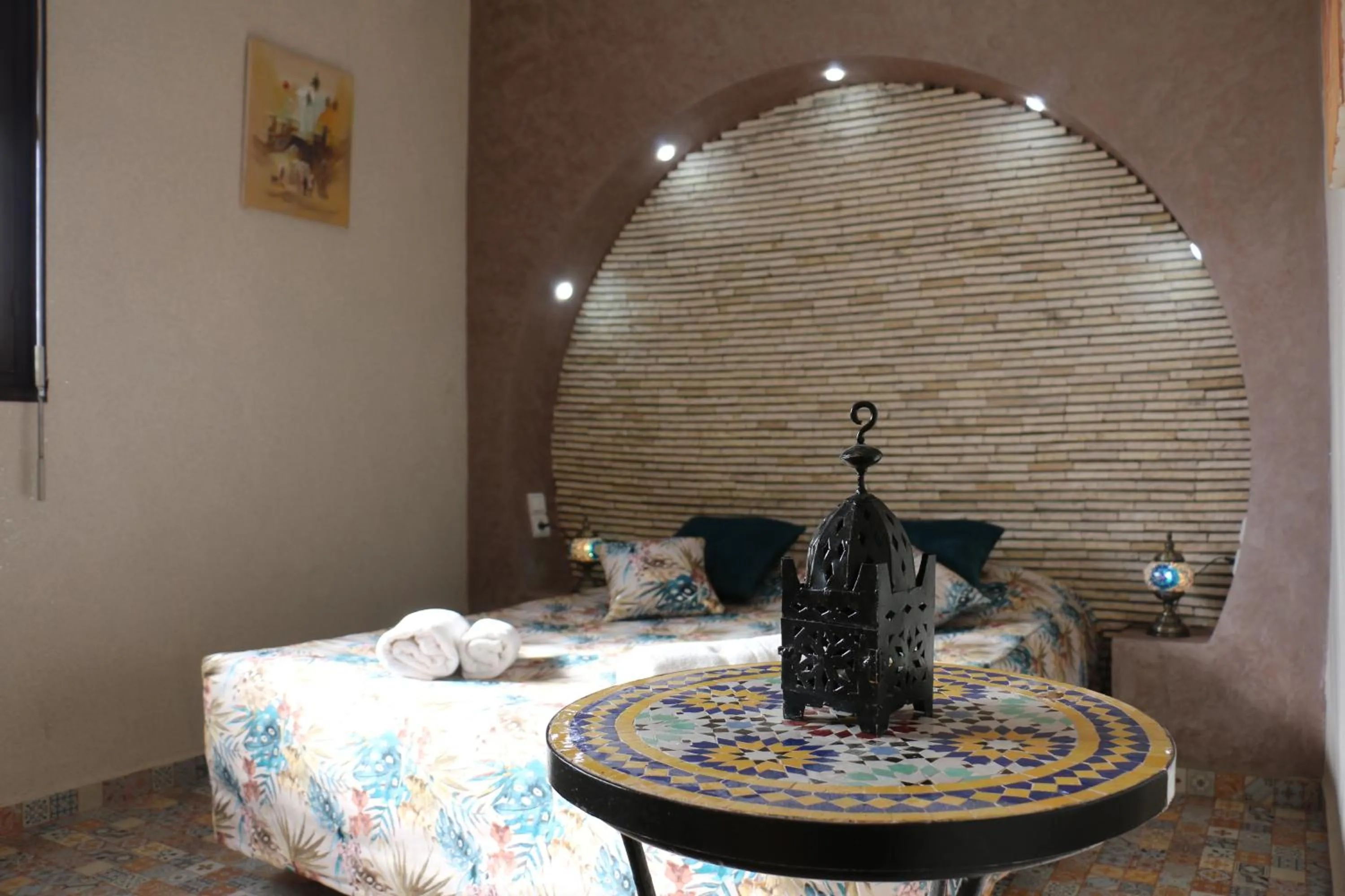 Bedroom in Riad Les Chtis D'Agadir