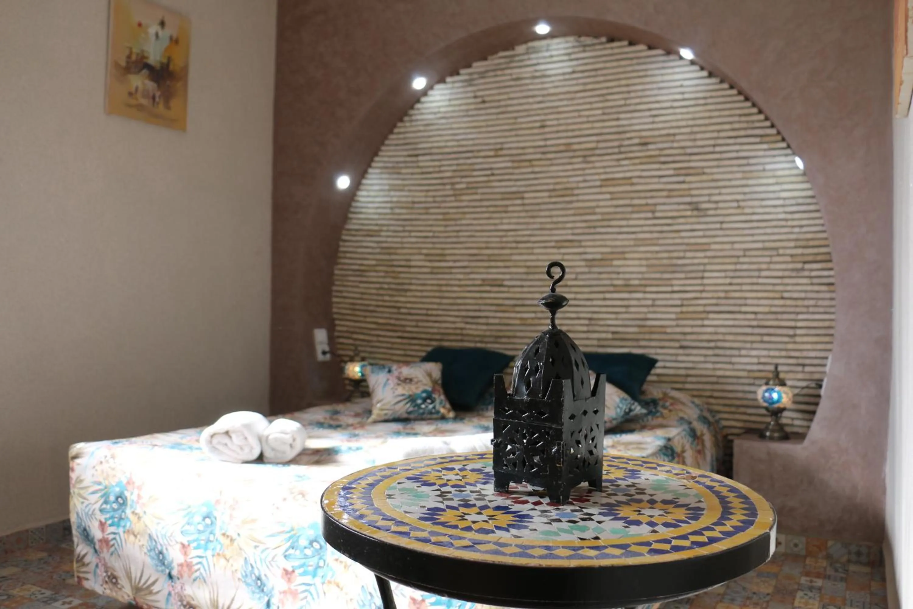 Bedroom in Riad Les Chtis D'Agadir