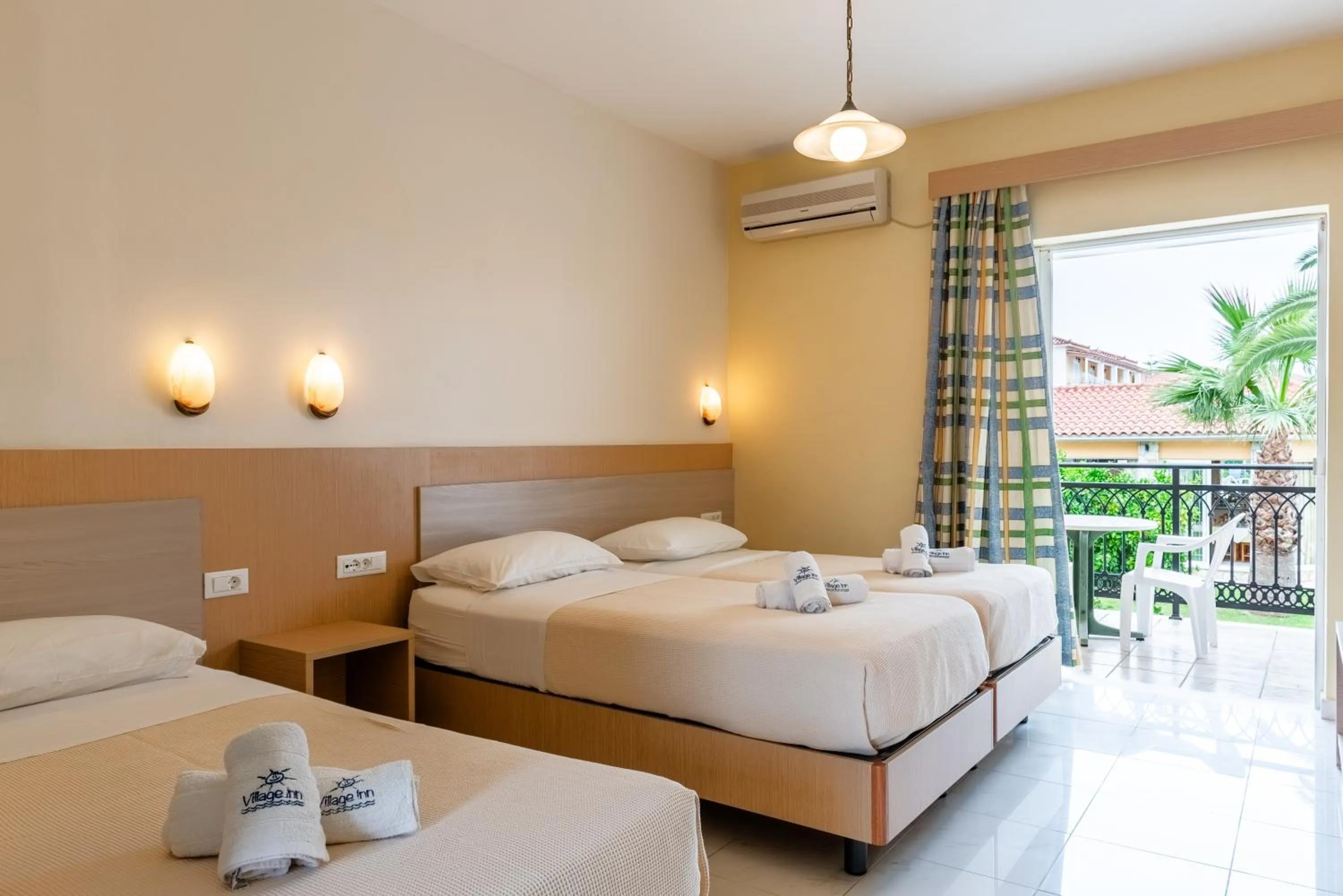 Bedroom, Bed in Village Inn Studios & Family Apartments