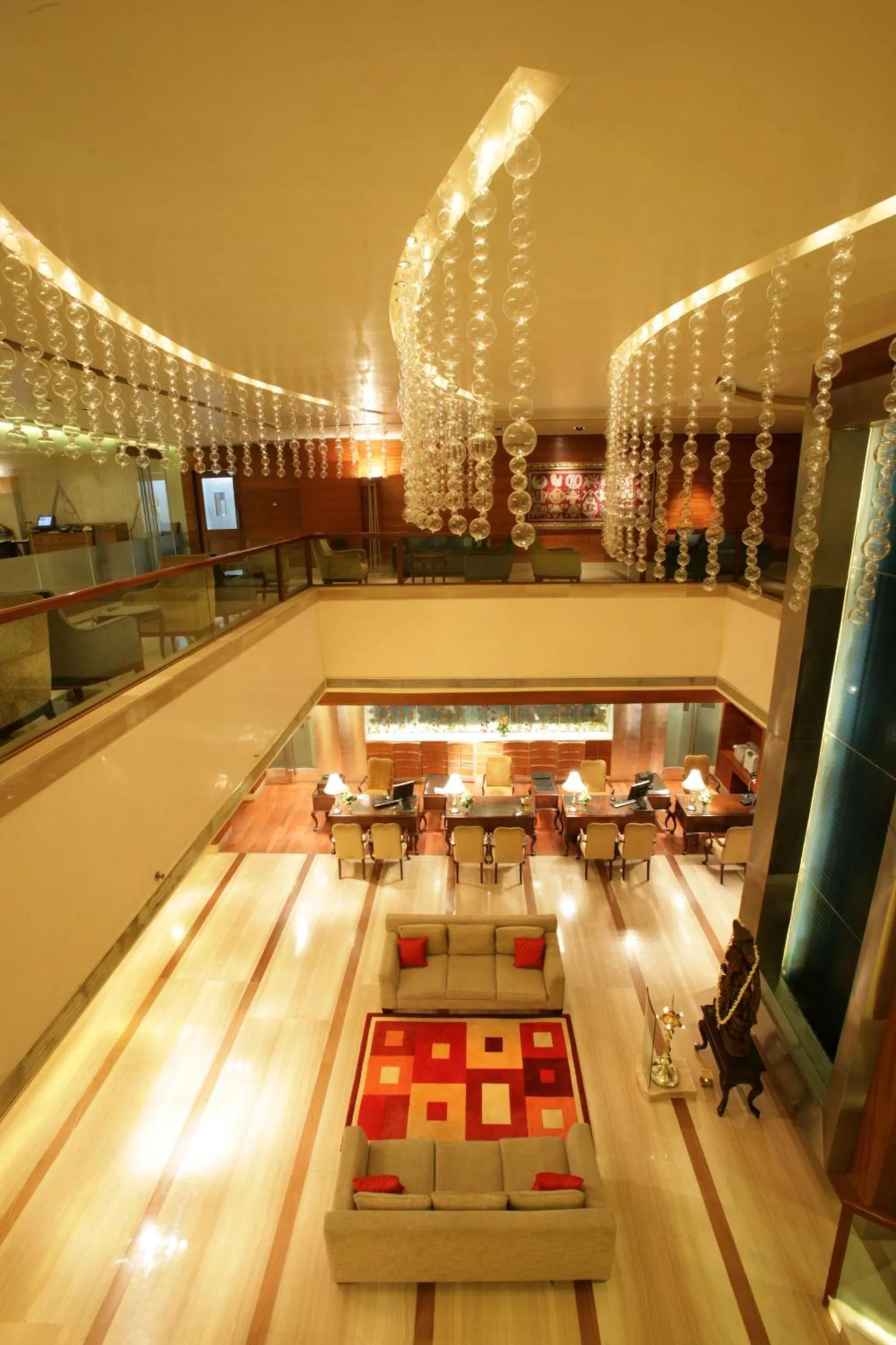 Lobby or reception in Jaypee Siddharth