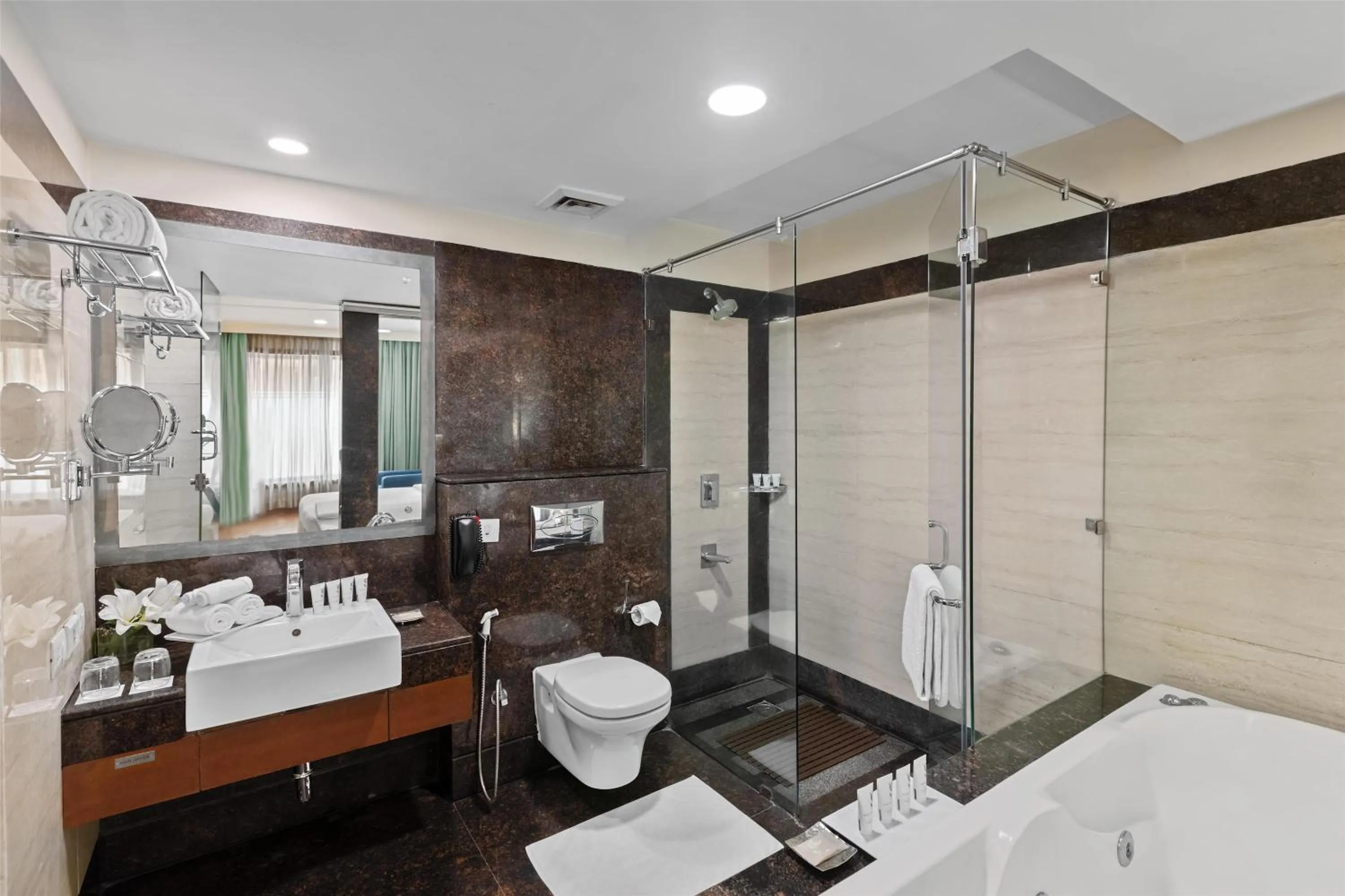 Bathroom in Country Inn & Suites by Radisson, Gurugram Sector 12