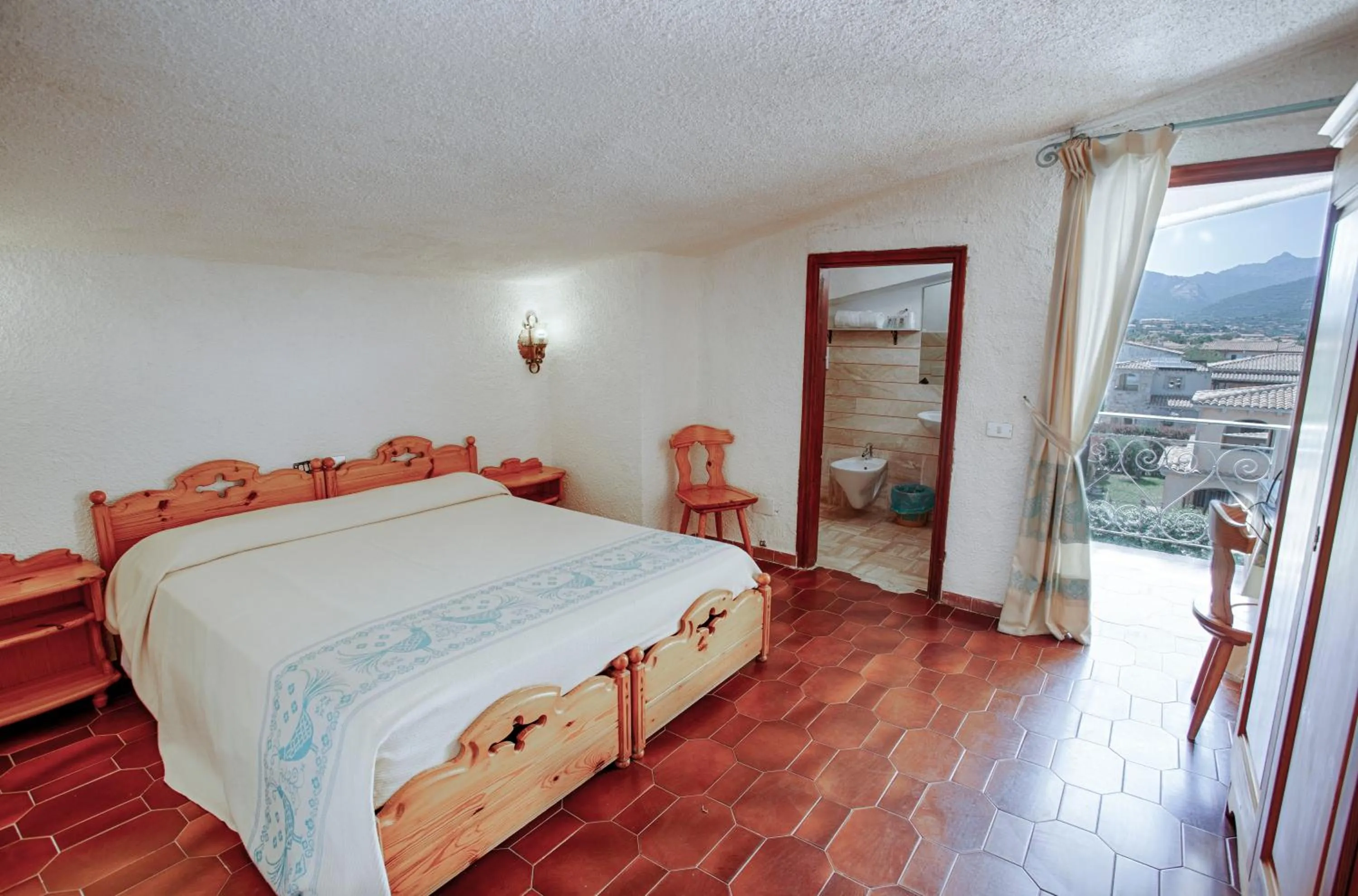 Bed in Hotel Al Faro