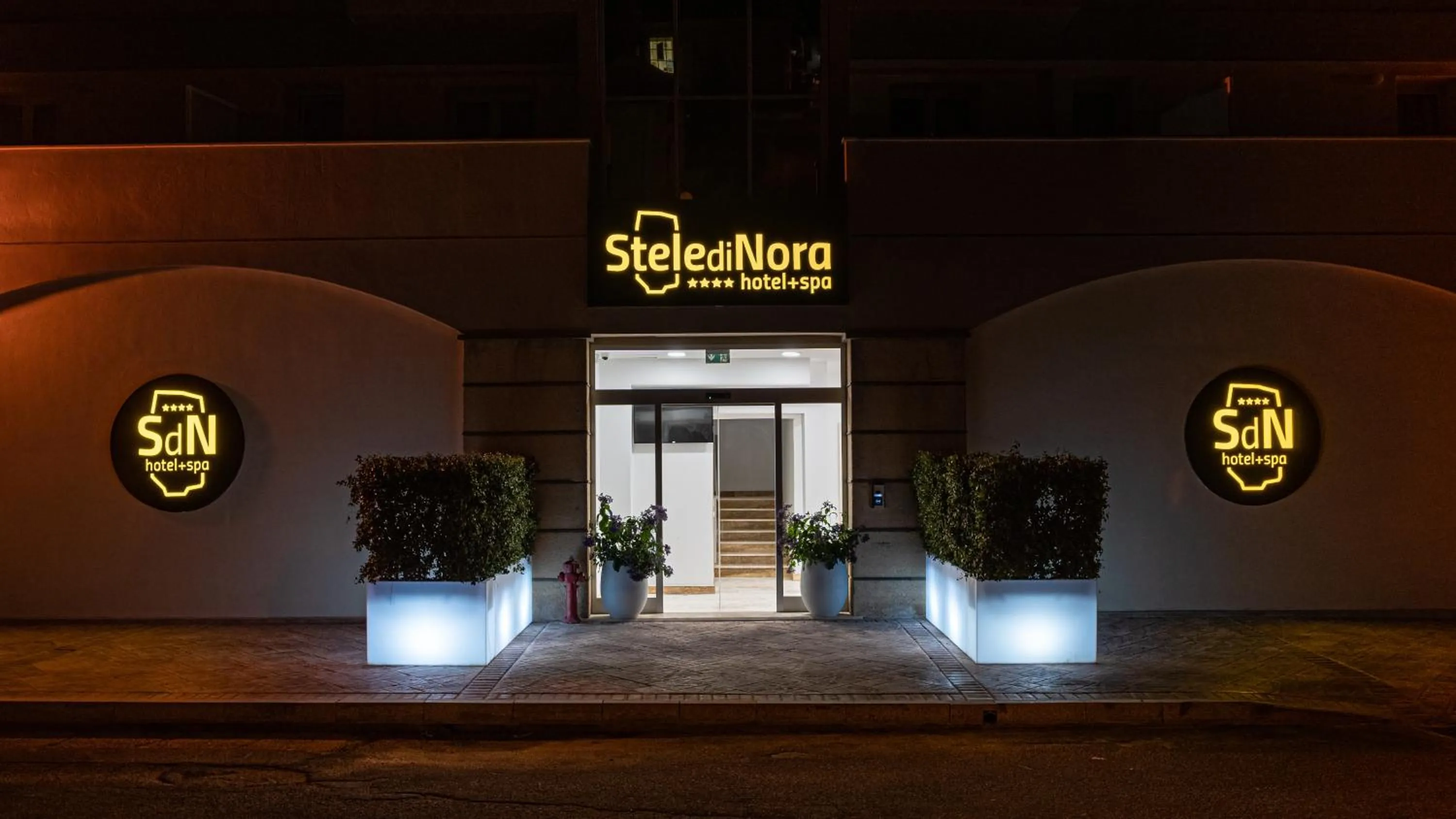 Facade/entrance in Hotel Stele di Nora