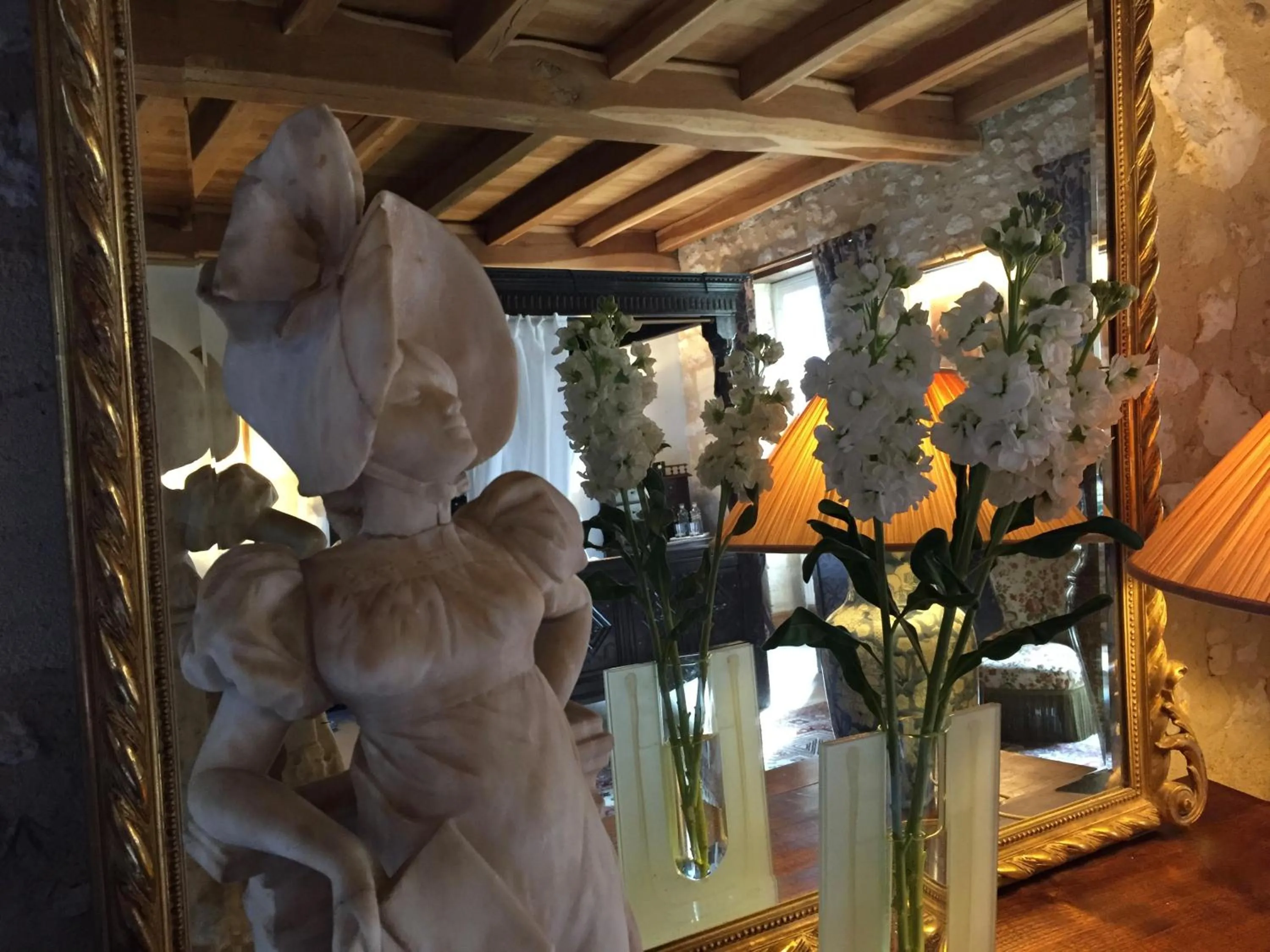 Decorative detail in Domaine des Monges