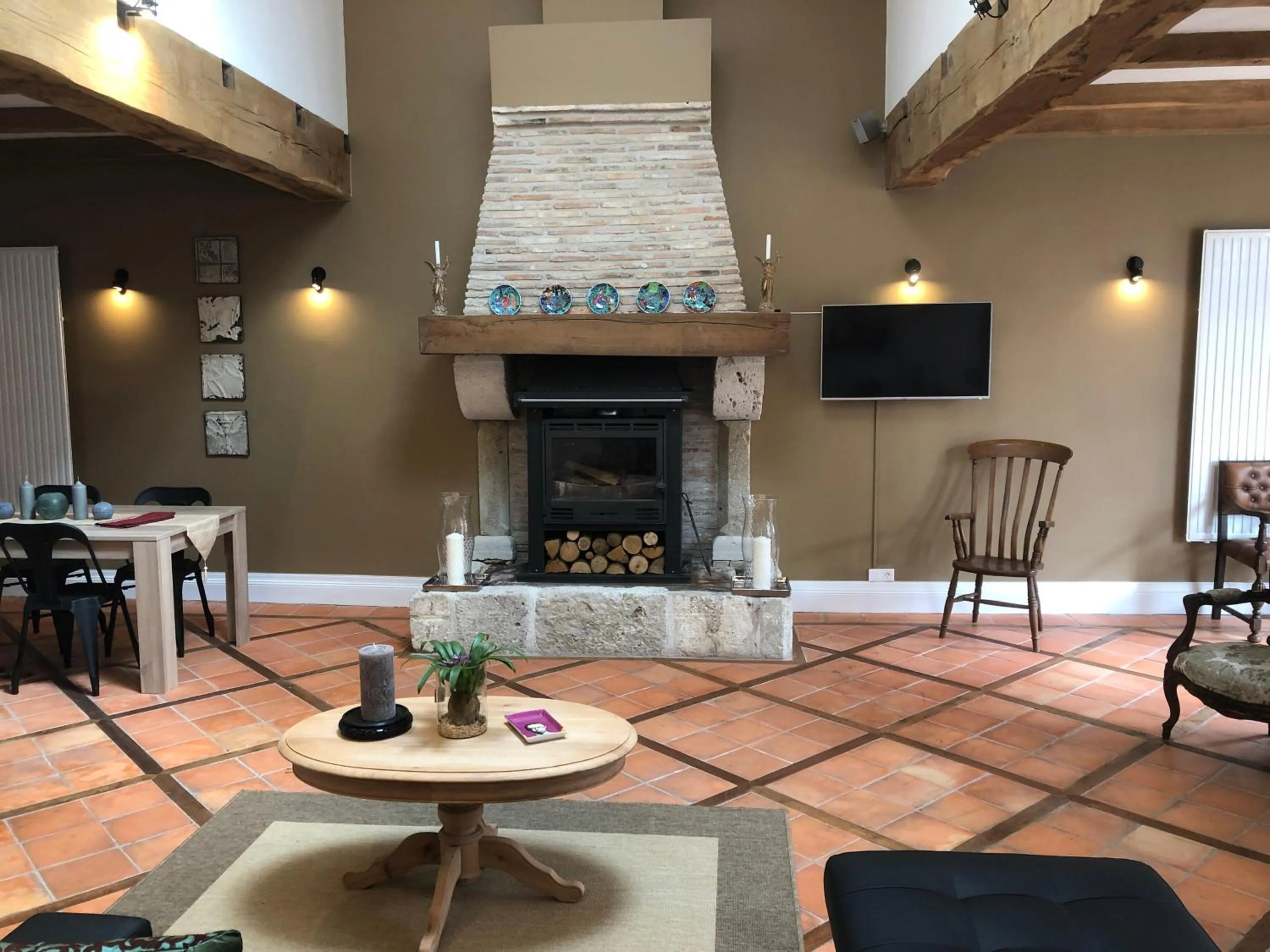 Living room in Domaine des Monges