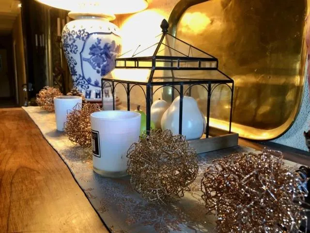 Decorative detail in Domaine des Monges