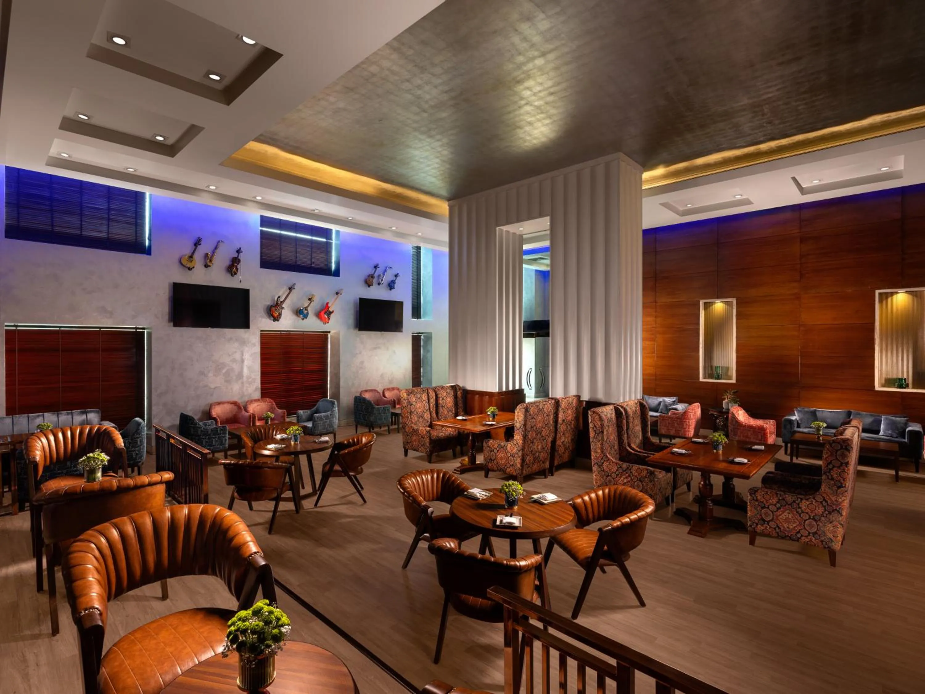 Seating area in Jaypee Vasant Continental