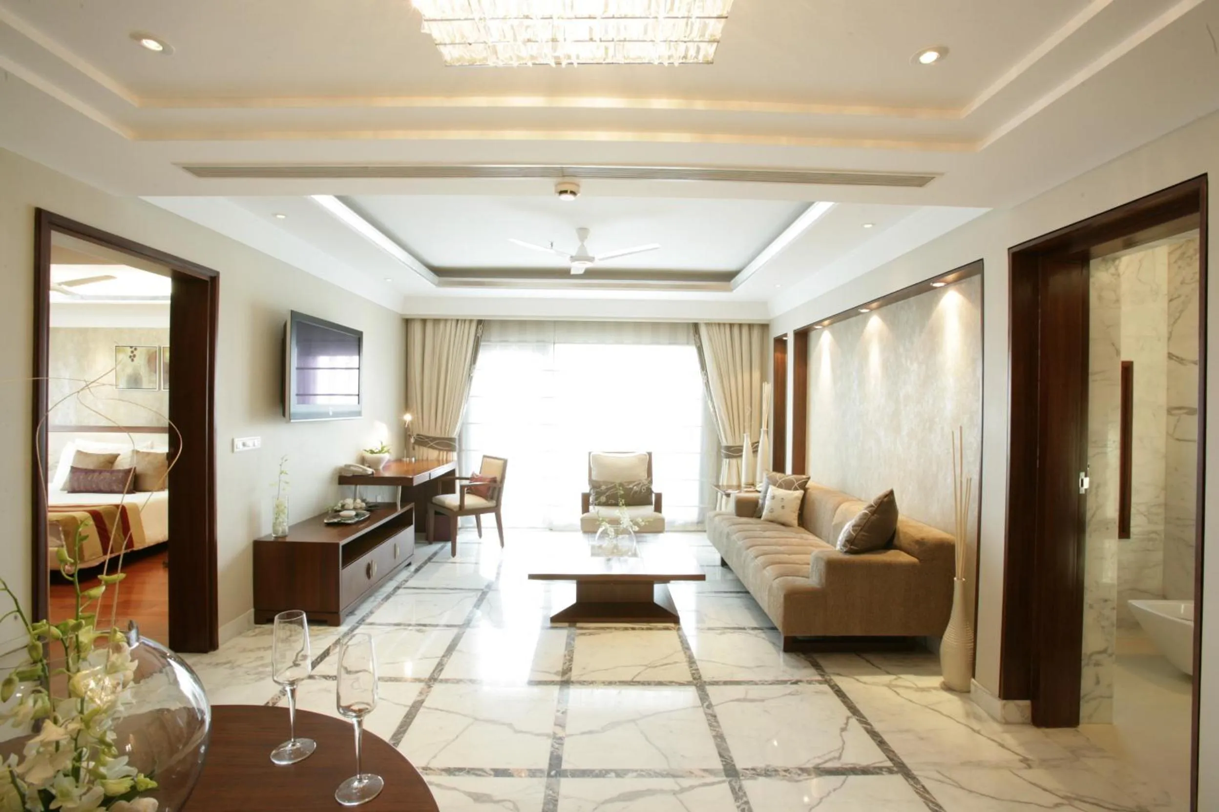 Living room in Jaypee Vasant Continental