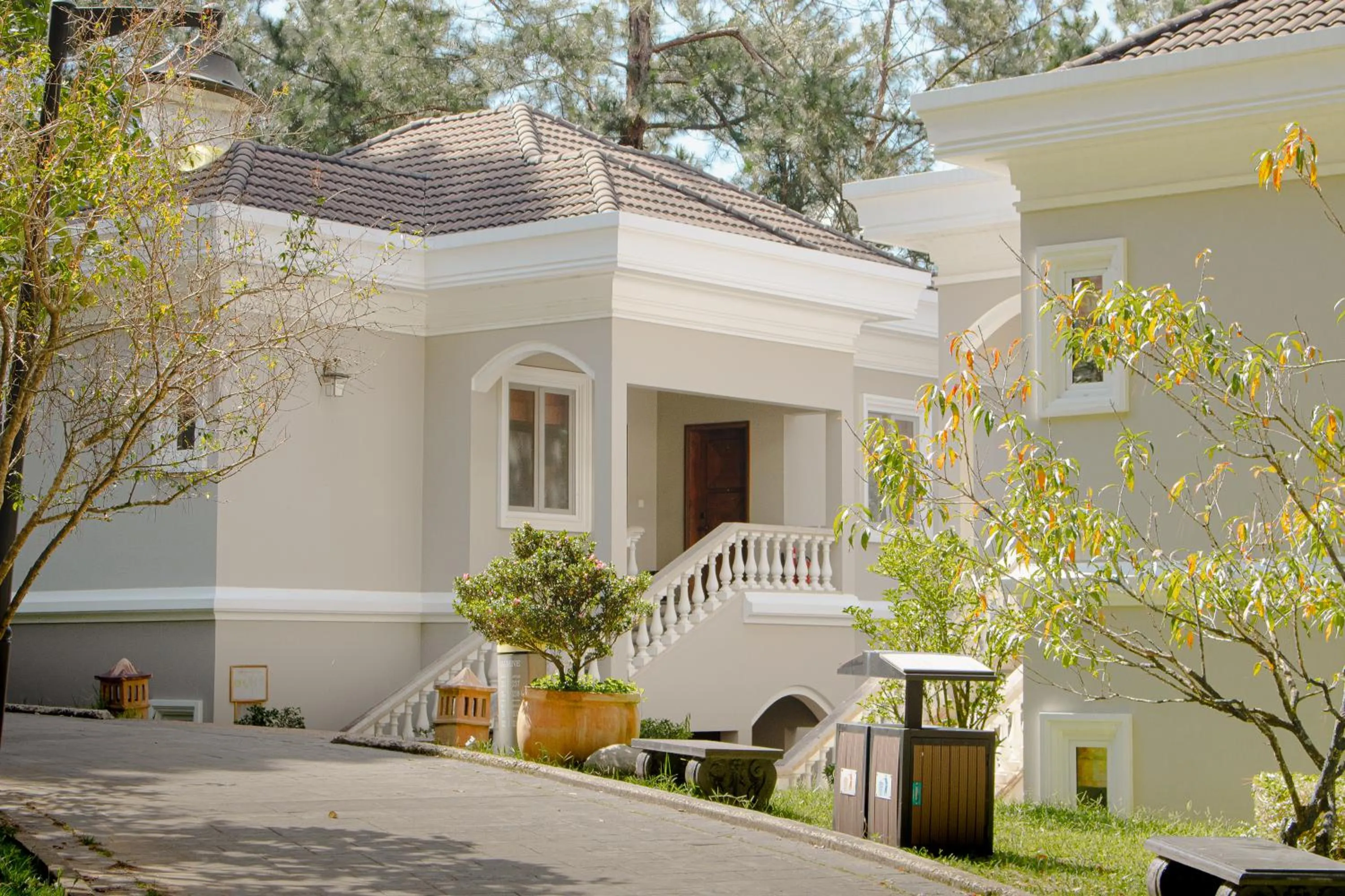 Garden view in Dalat Edensee Lake Resort & Spa