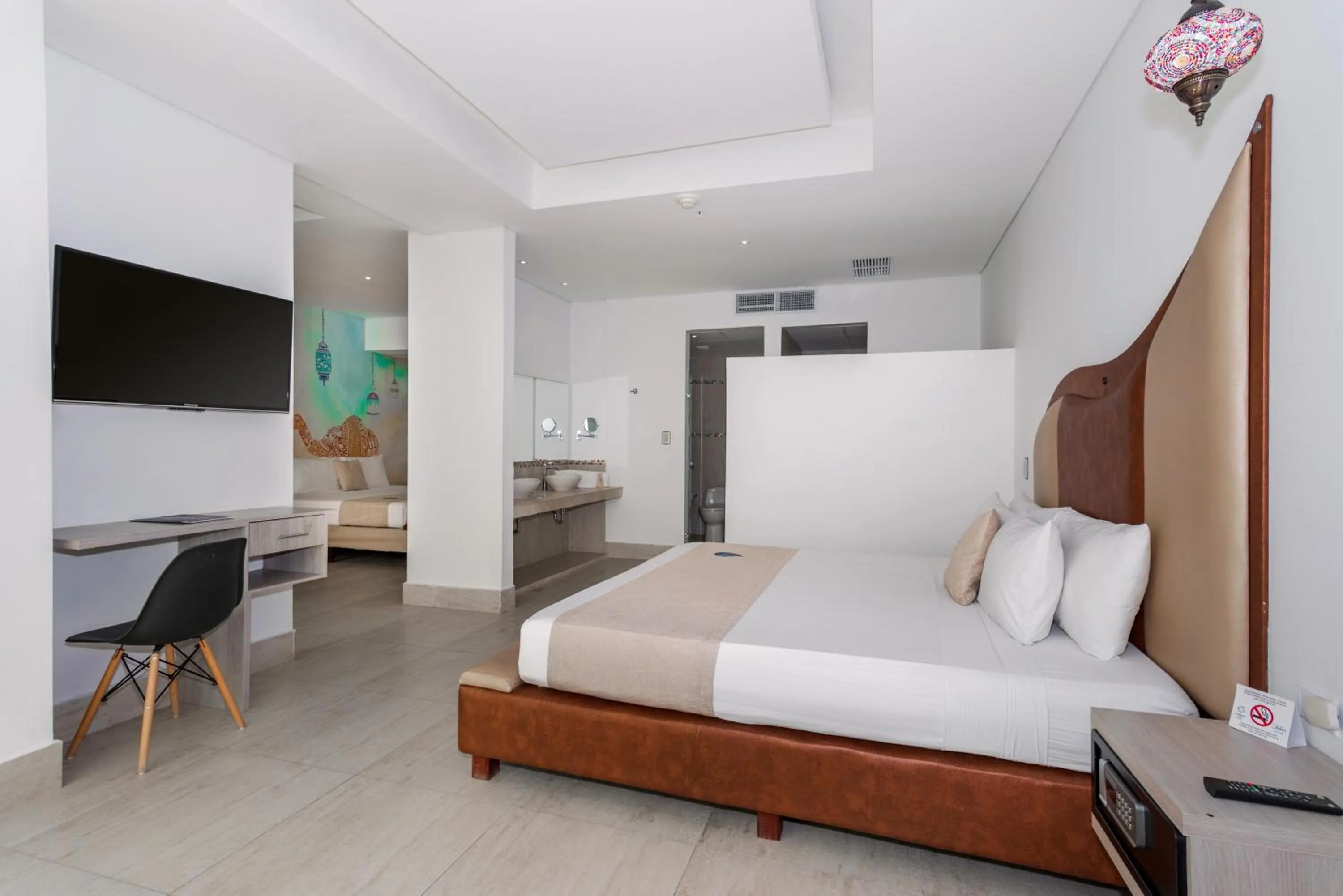 Bed in Hotel Cartagena Dubai