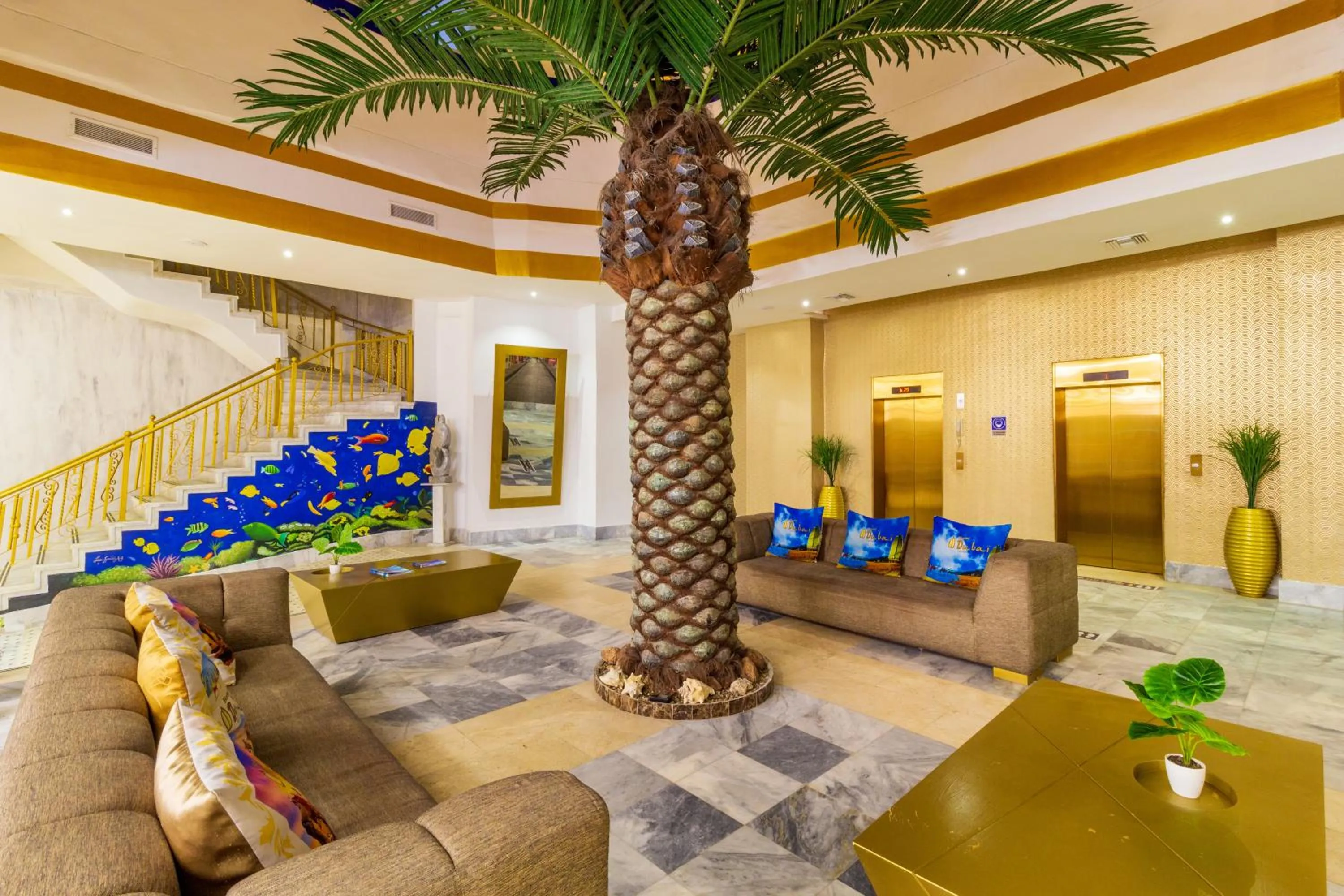 Lobby or reception in Hotel Cartagena Dubai