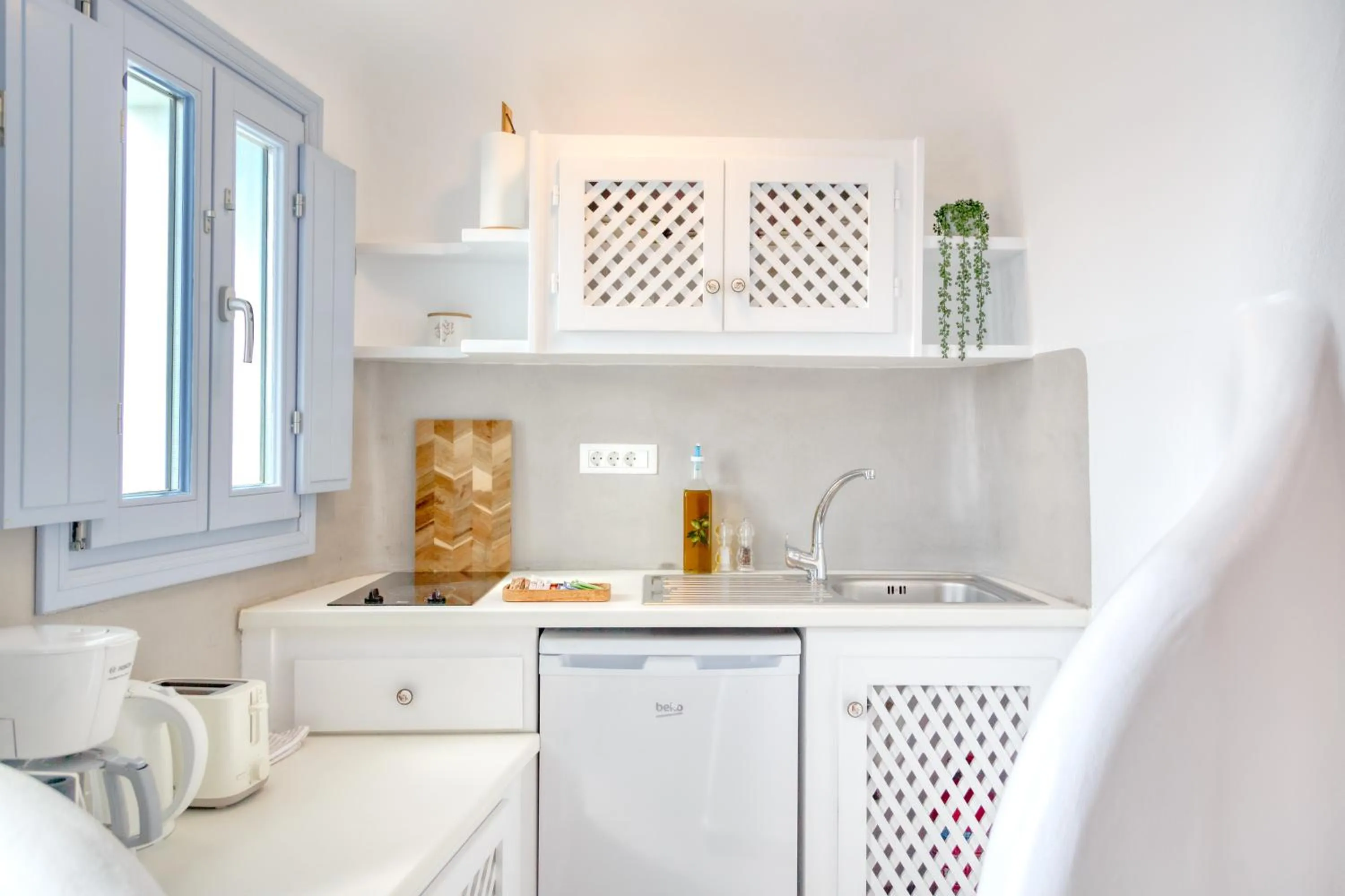 Kitchen or kitchenette in Aris Caves