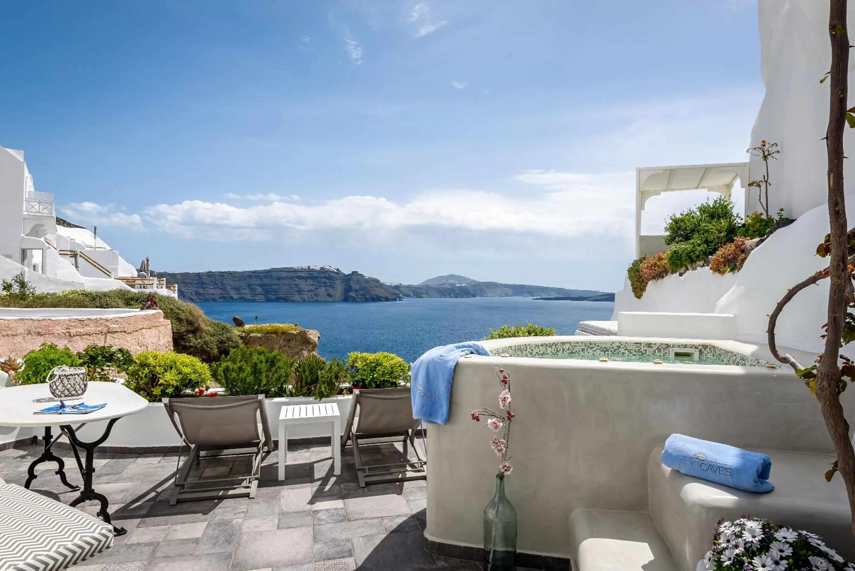 Balcony/Terrace in Aris Caves