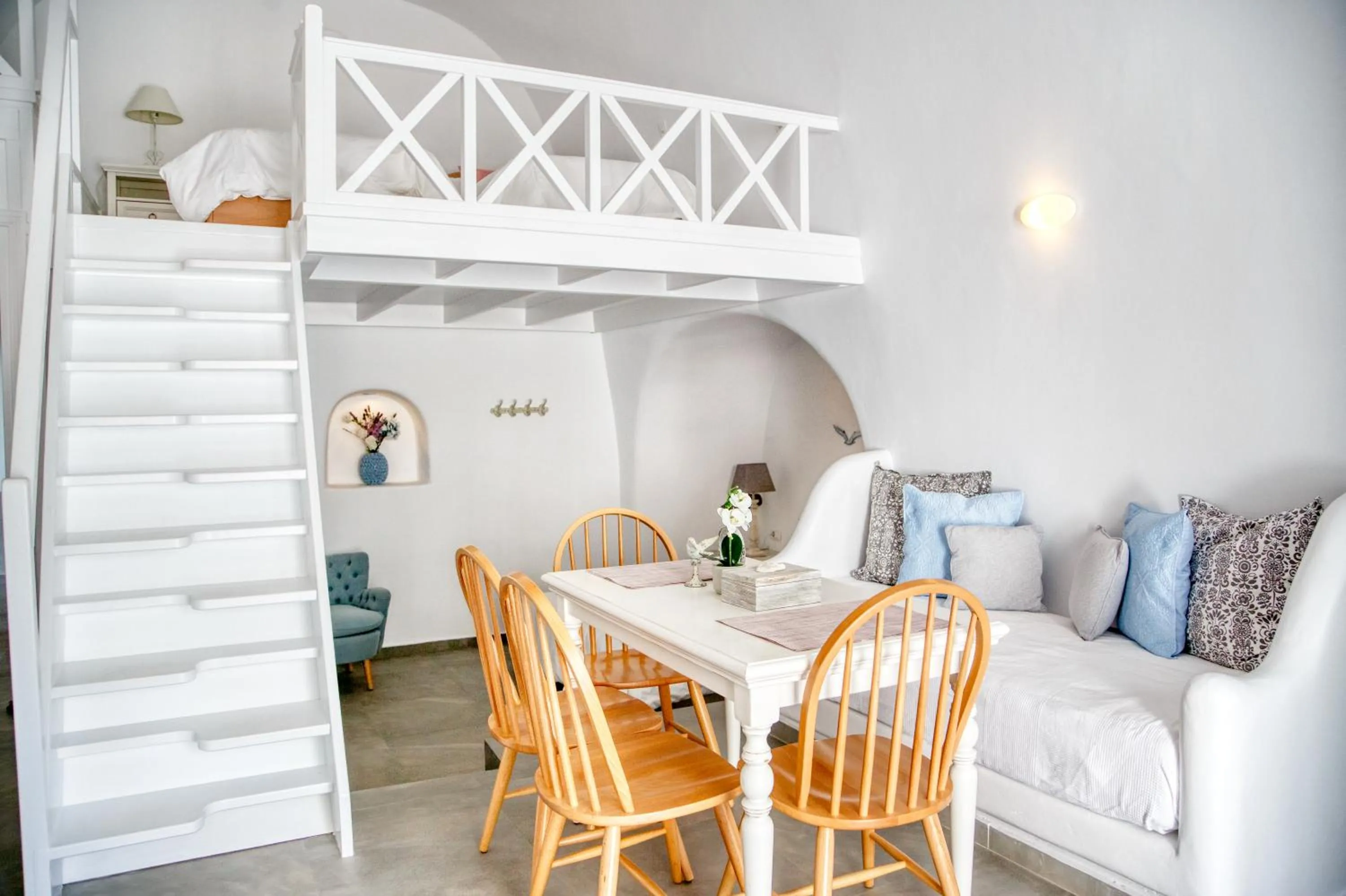 Living room in Aris Caves