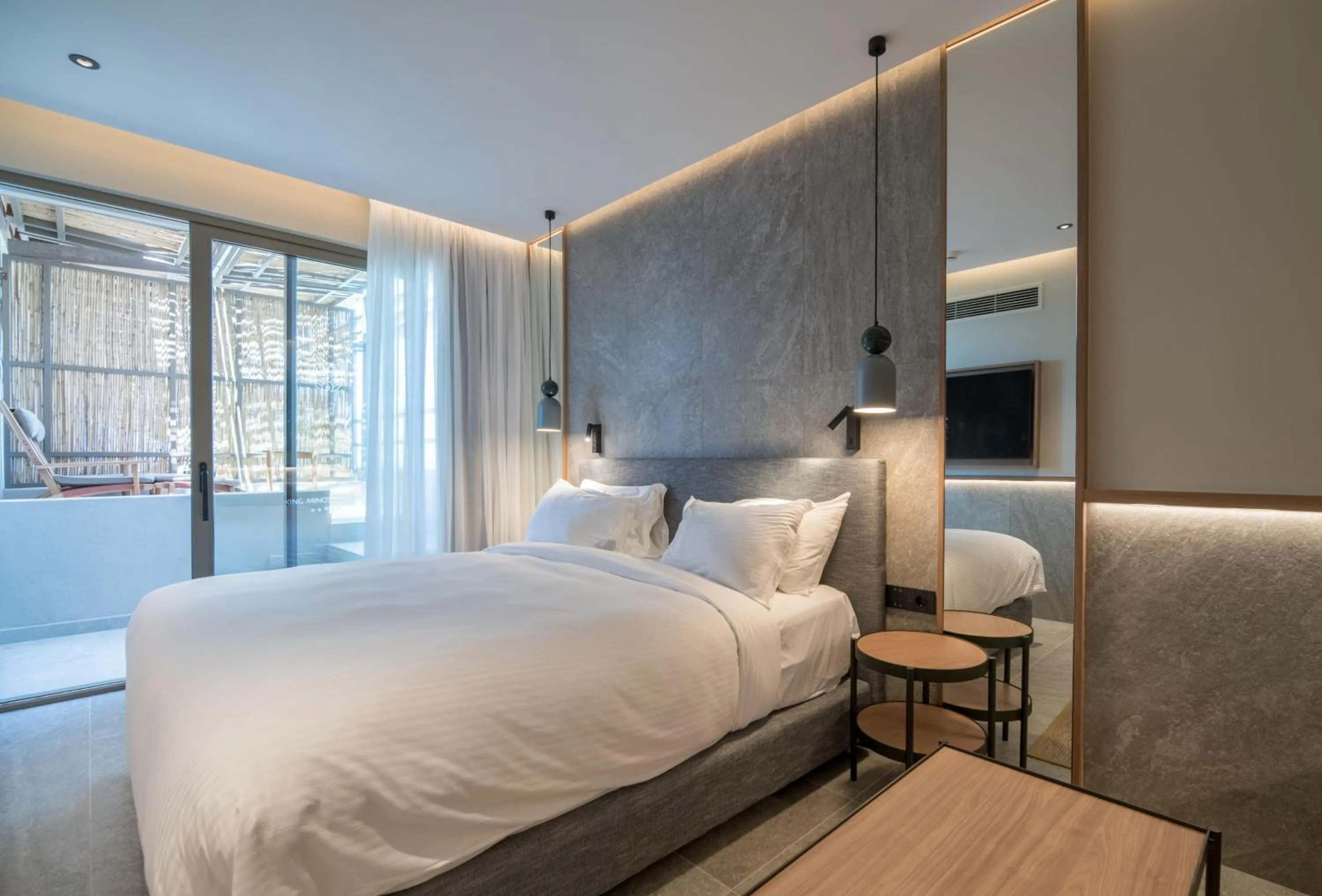 Photo of the whole room, Bed in KING MINOS RETREAT Resort & Spa