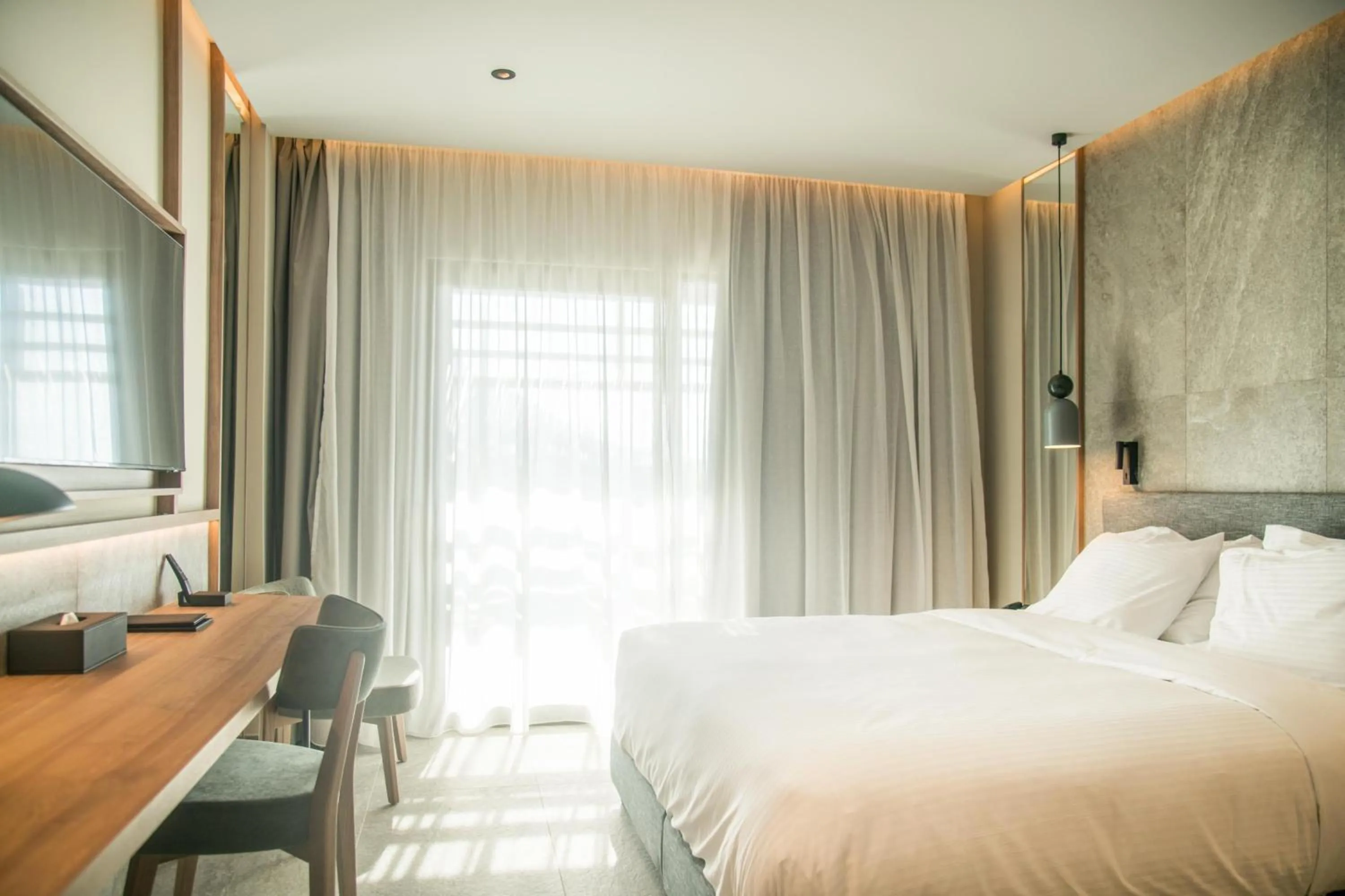 Photo of the whole room, Bed in KING MINOS RETREAT Resort & Spa