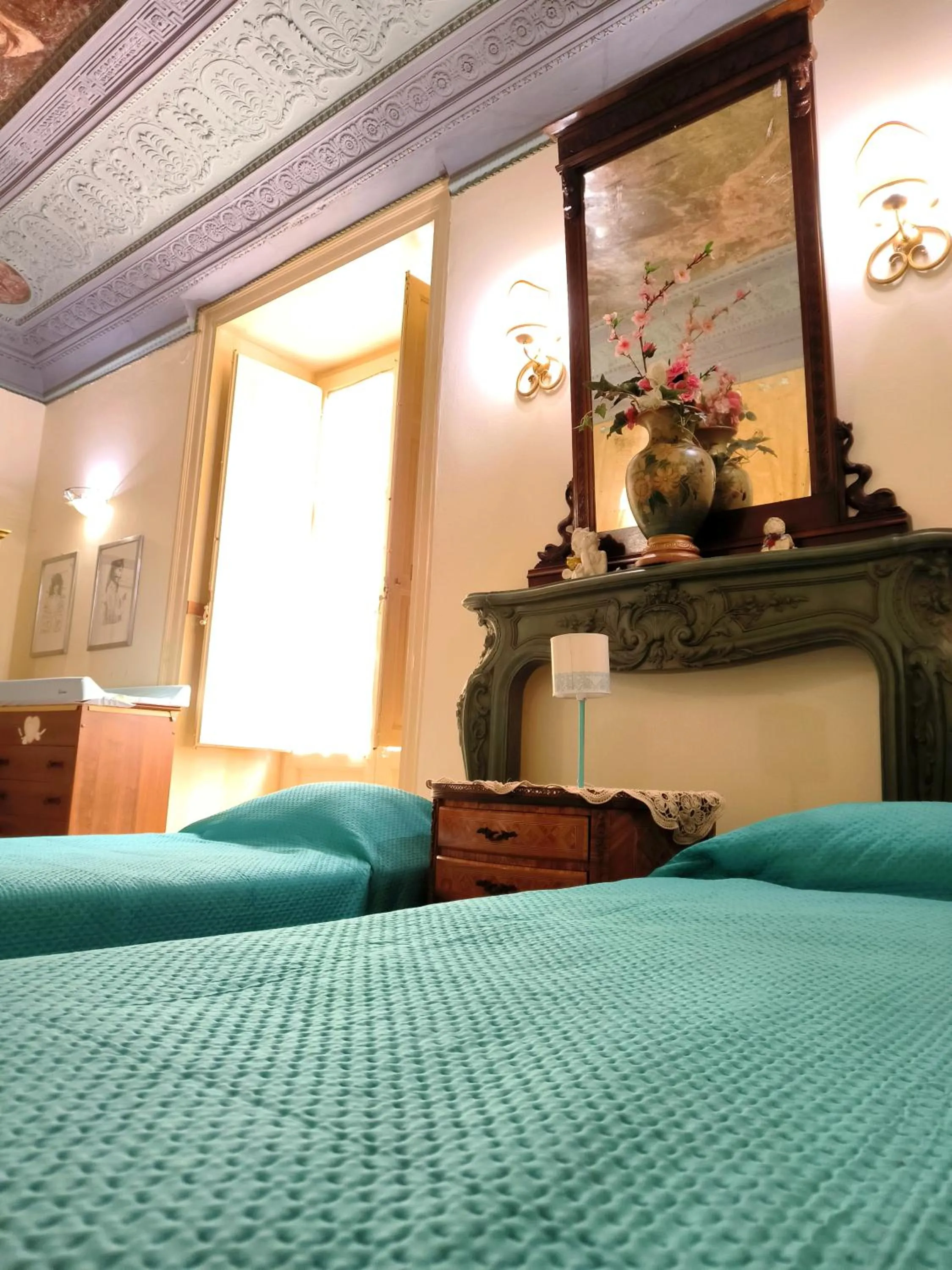 Bed in Vittorio Emanuele Rooms di Prinzi