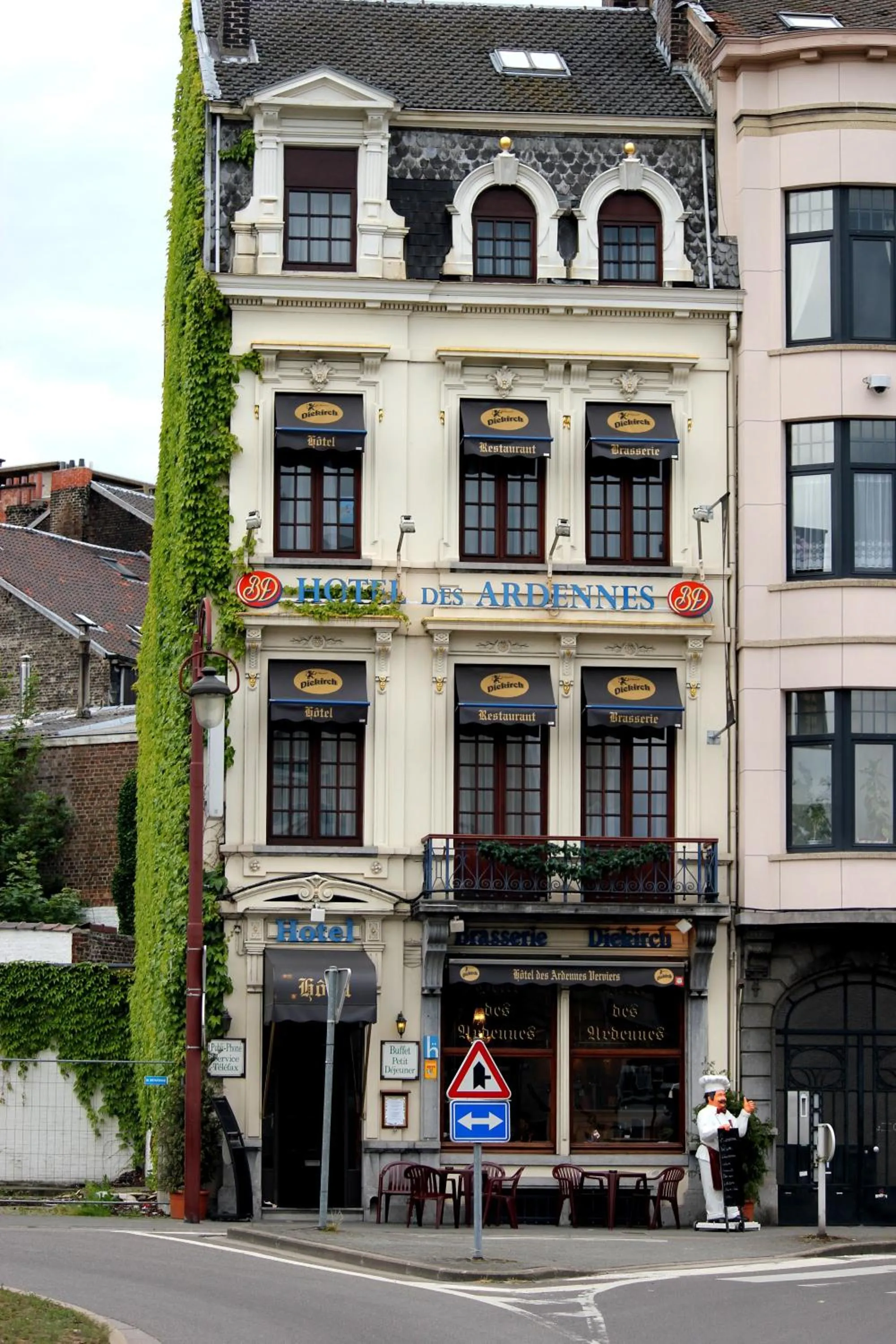 Facade/entrance in Hotel Des Ardennes