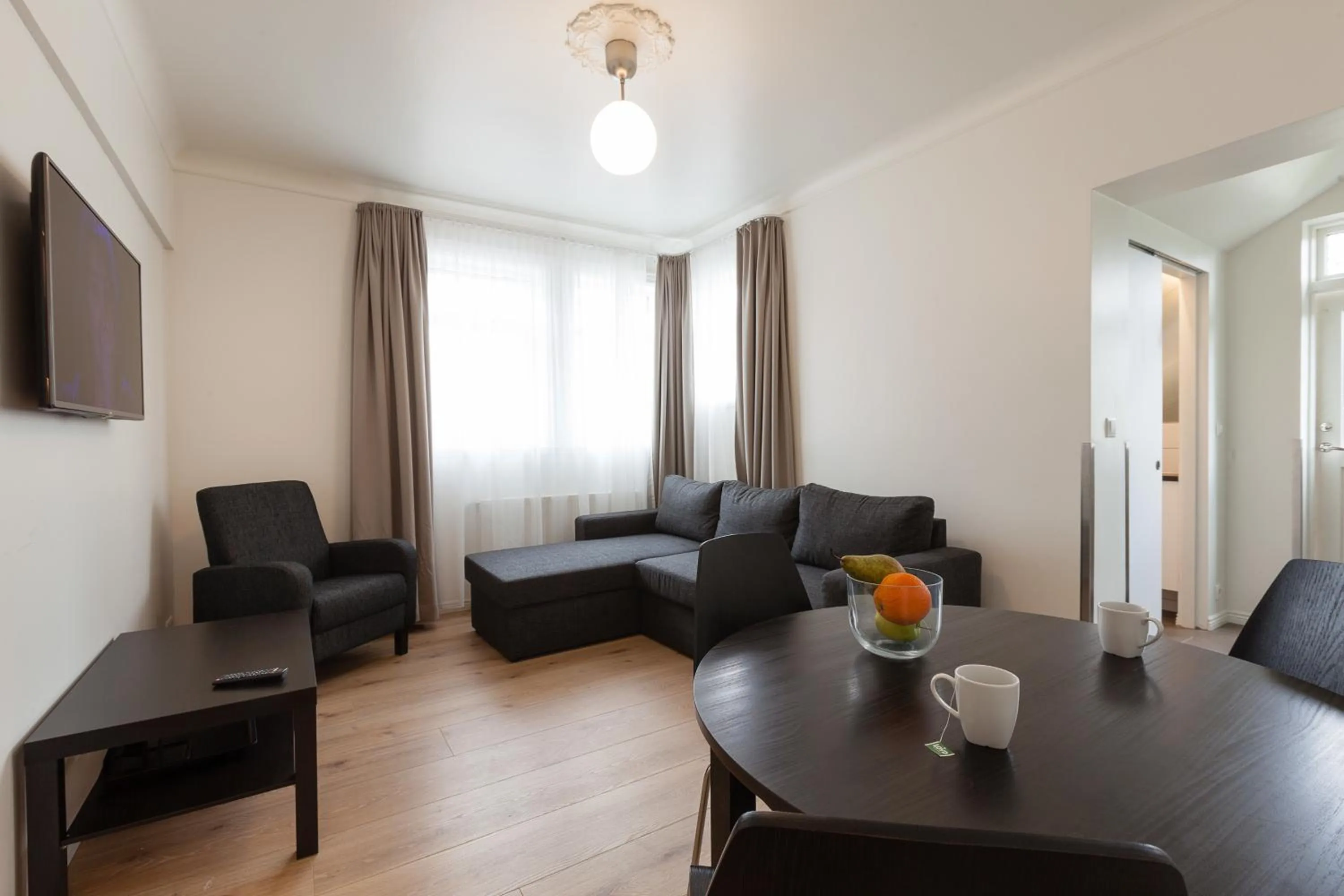 Living room in Guesthouse Galtafell