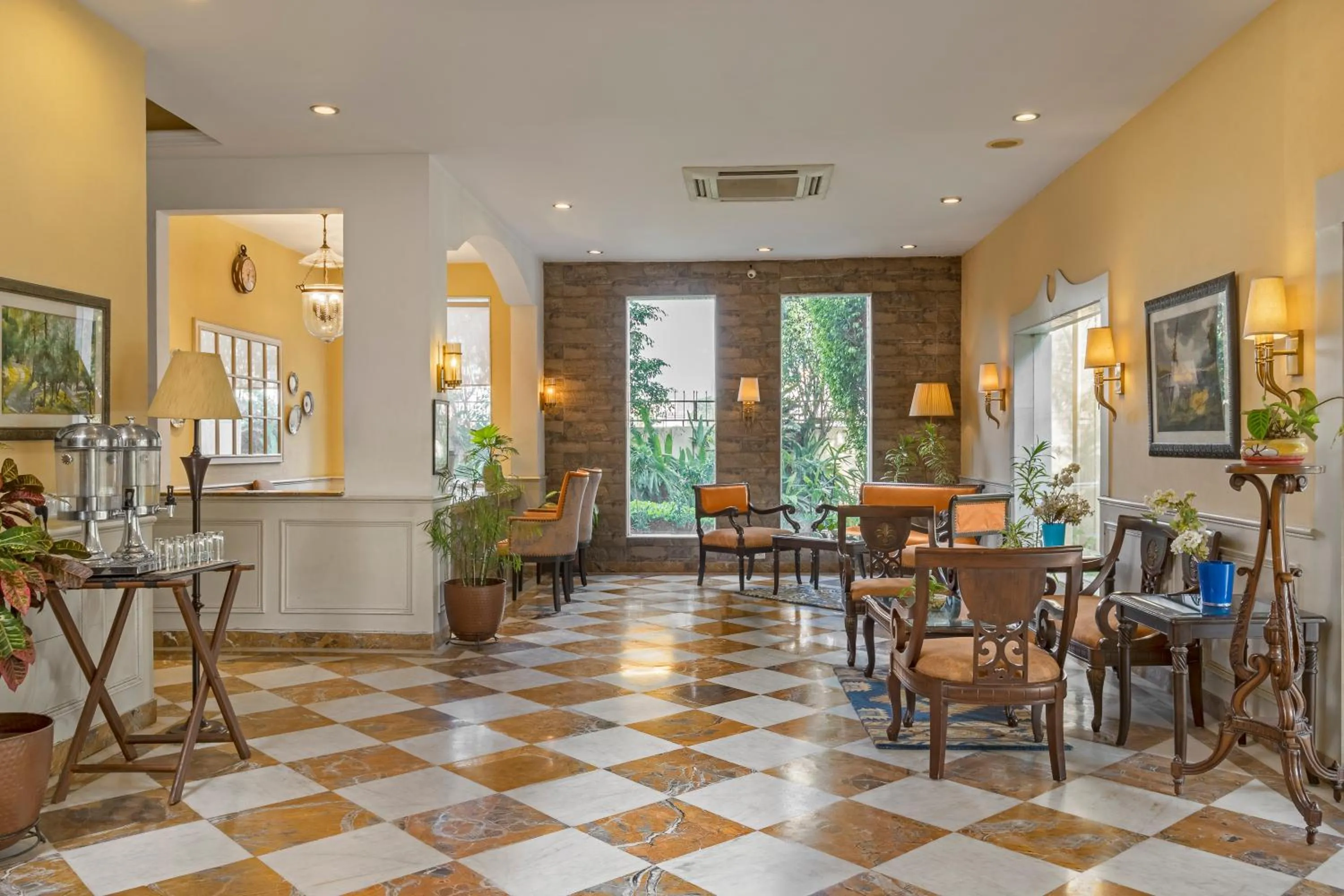 Lobby or reception in The Manor Kashipur by Leisure Hotels