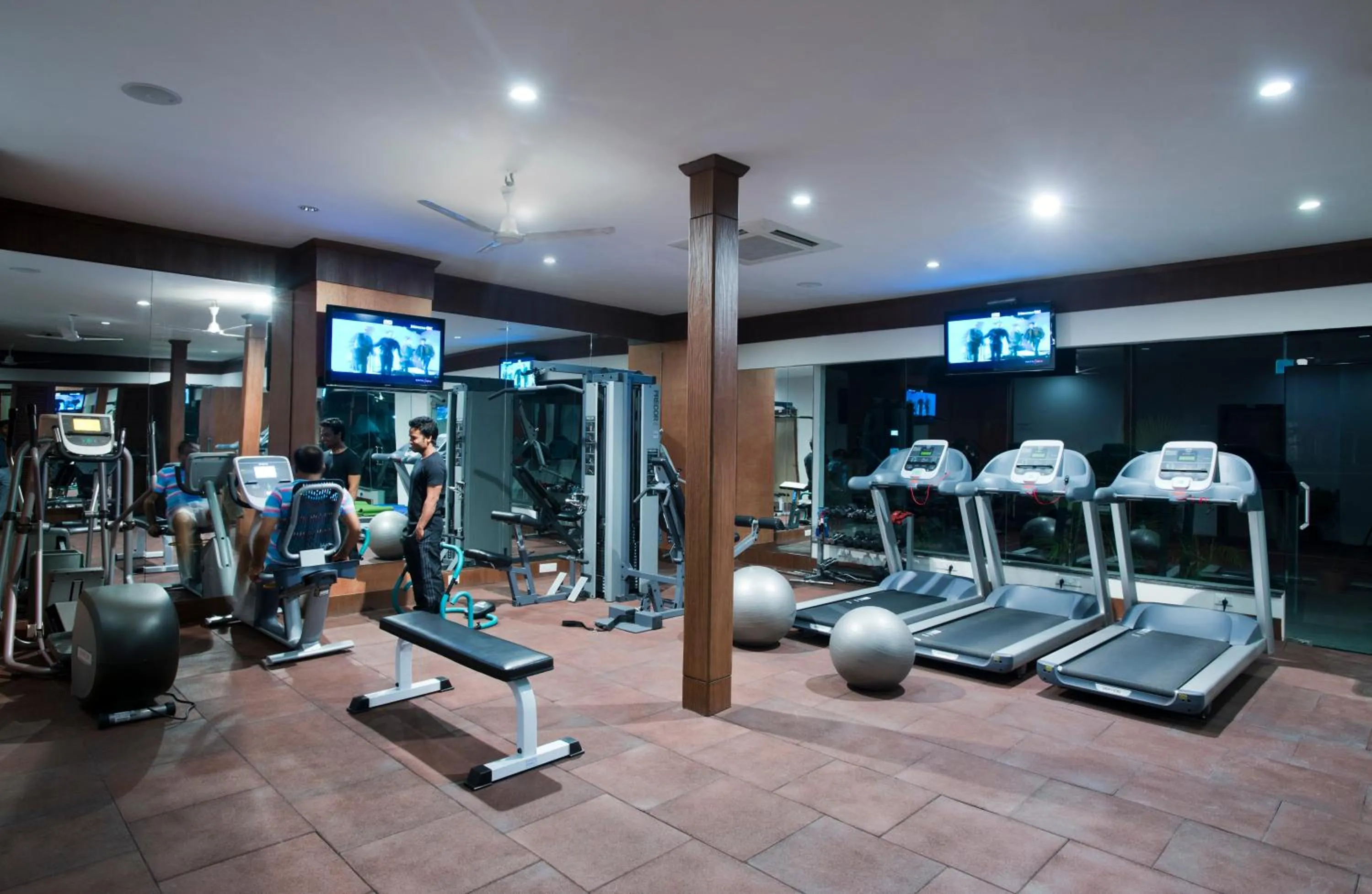 Fitness centre/facilities in The Manor Kashipur by Leisure Hotels
